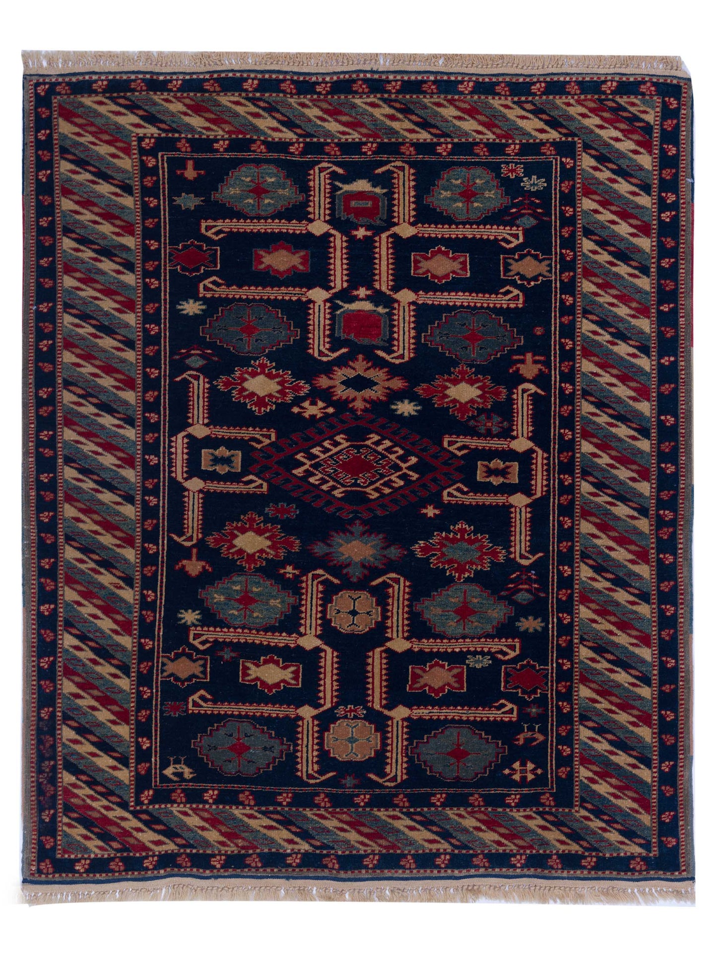 Pasha Turkish Shirwan  Navy Blue Traditional