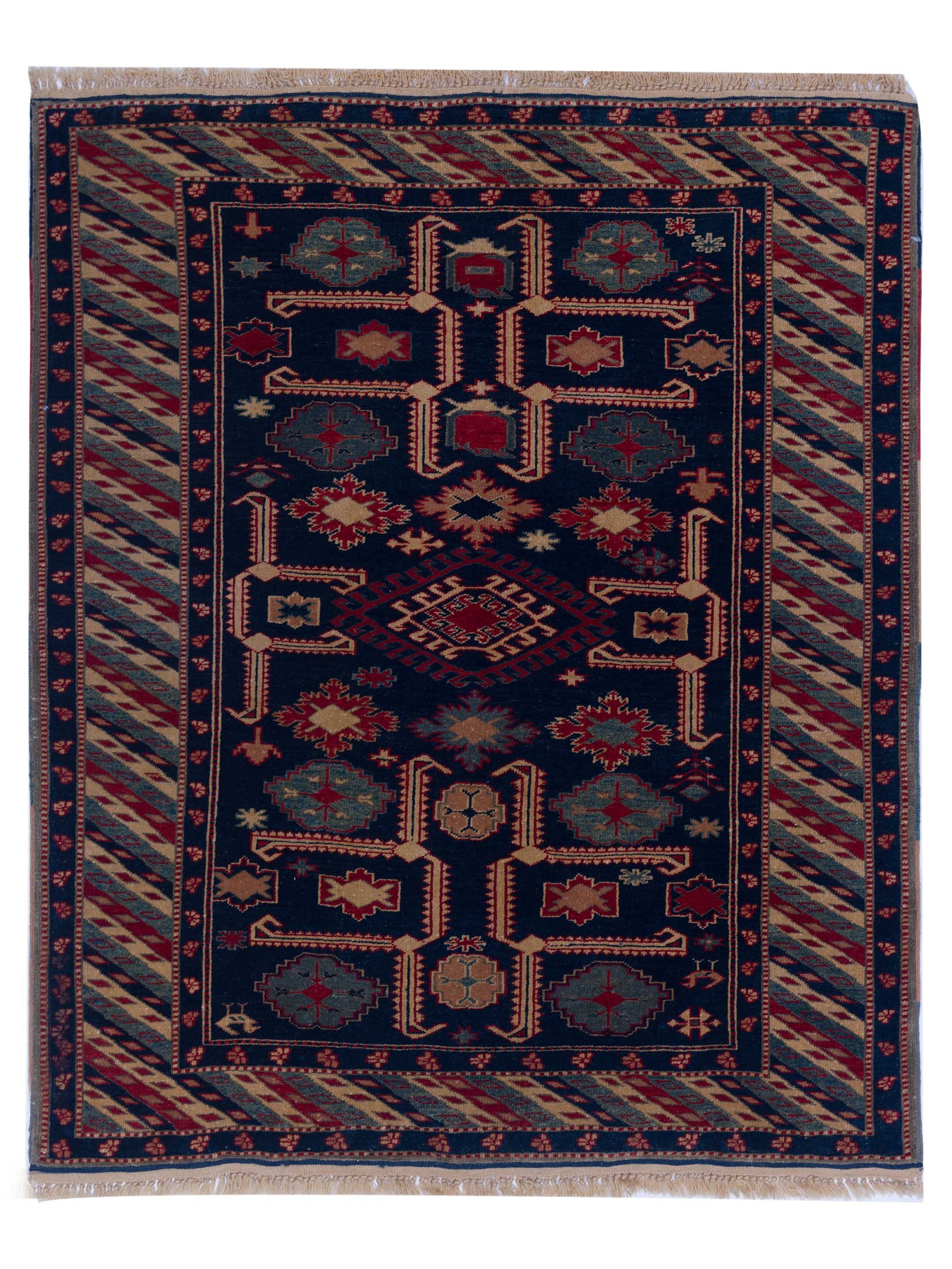 Pasha Turkish Shirwan  Navy Blue Traditional