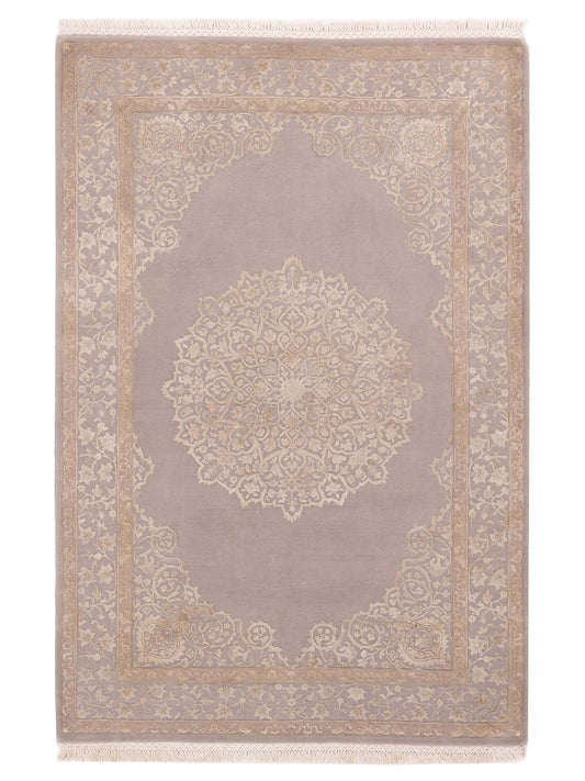 Rajpur Imperial Silk  Gray  Traditional