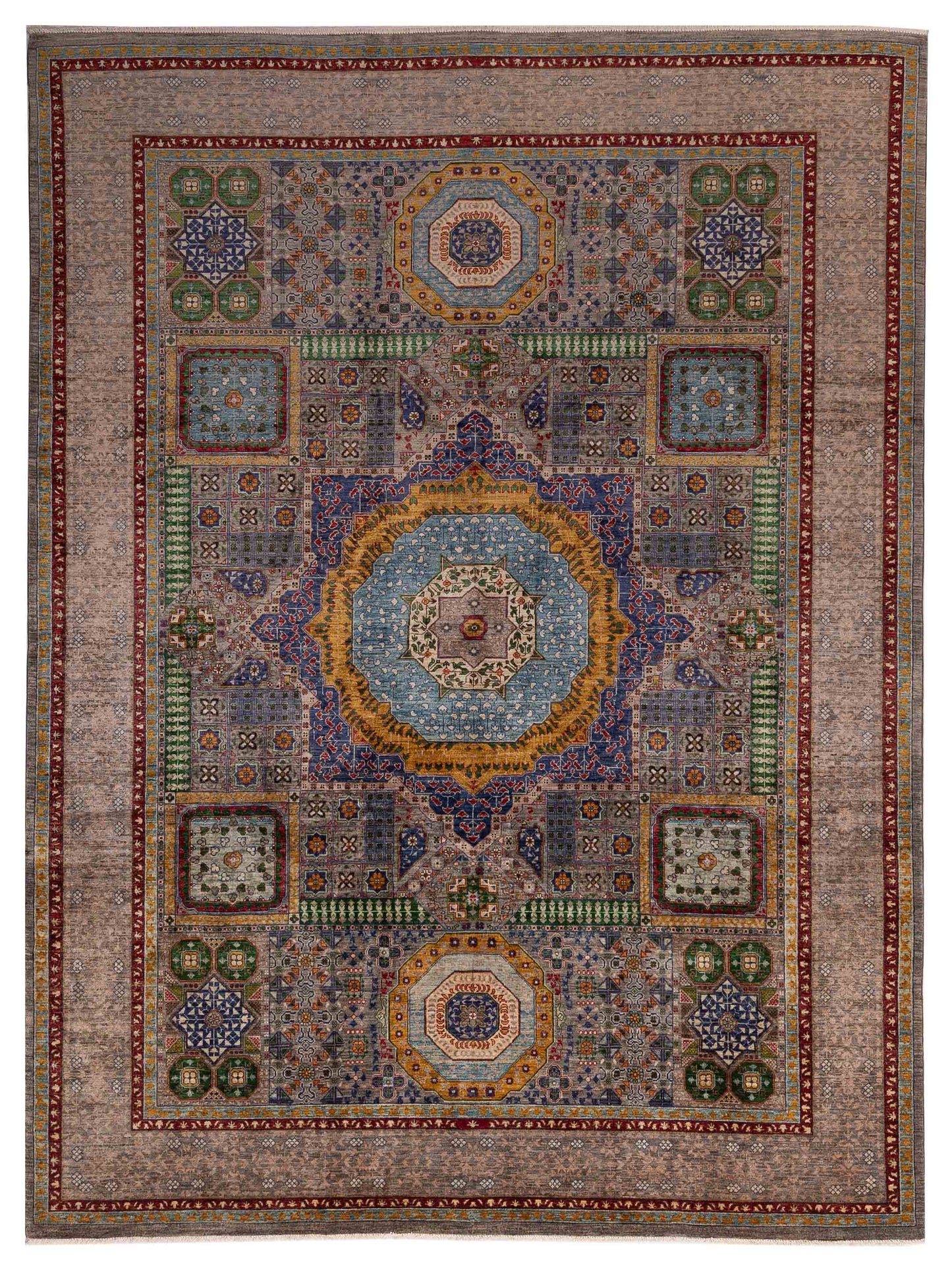 Nomad Super Mamluk  Multi Gray Traditional