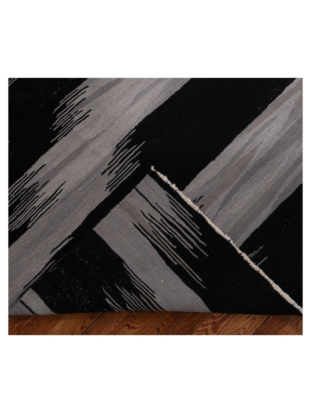 Aladdin 151189 Black 8.2x10.1 Hand Woven Rug