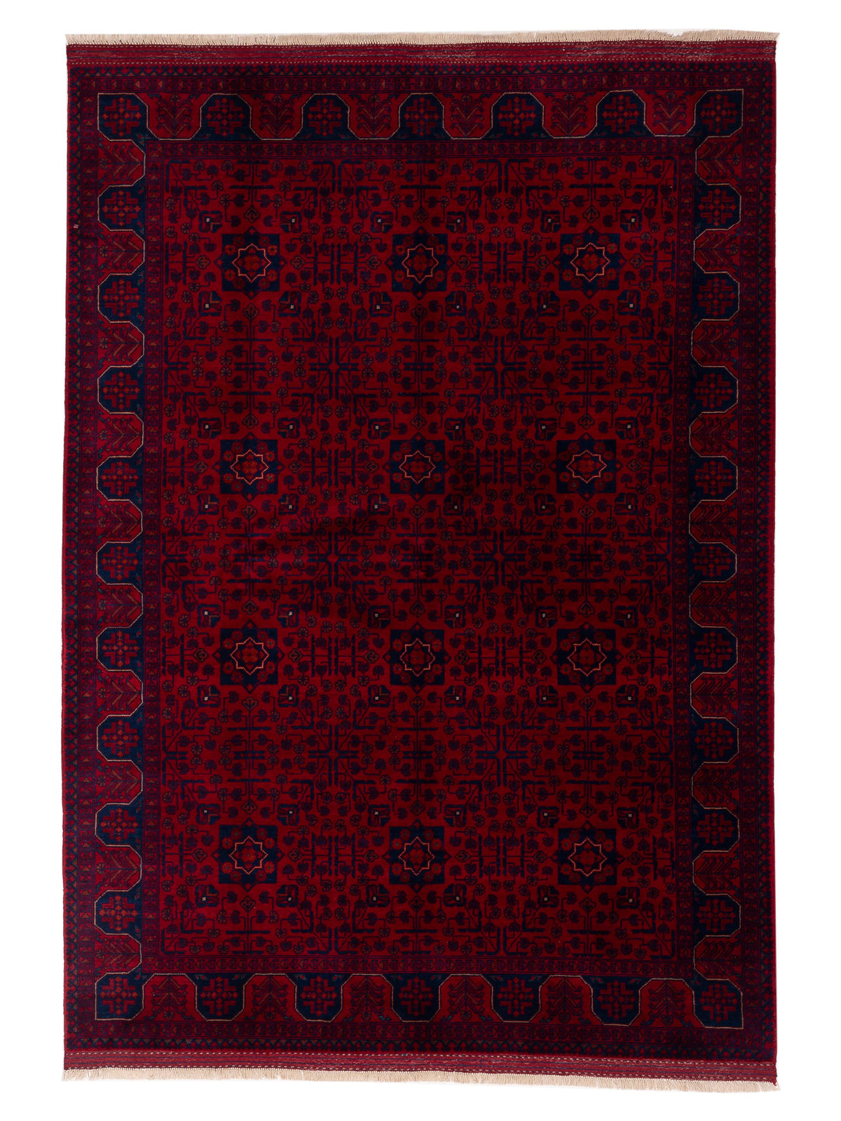 Nomad Afghan Belcik  Red Navy Tribal