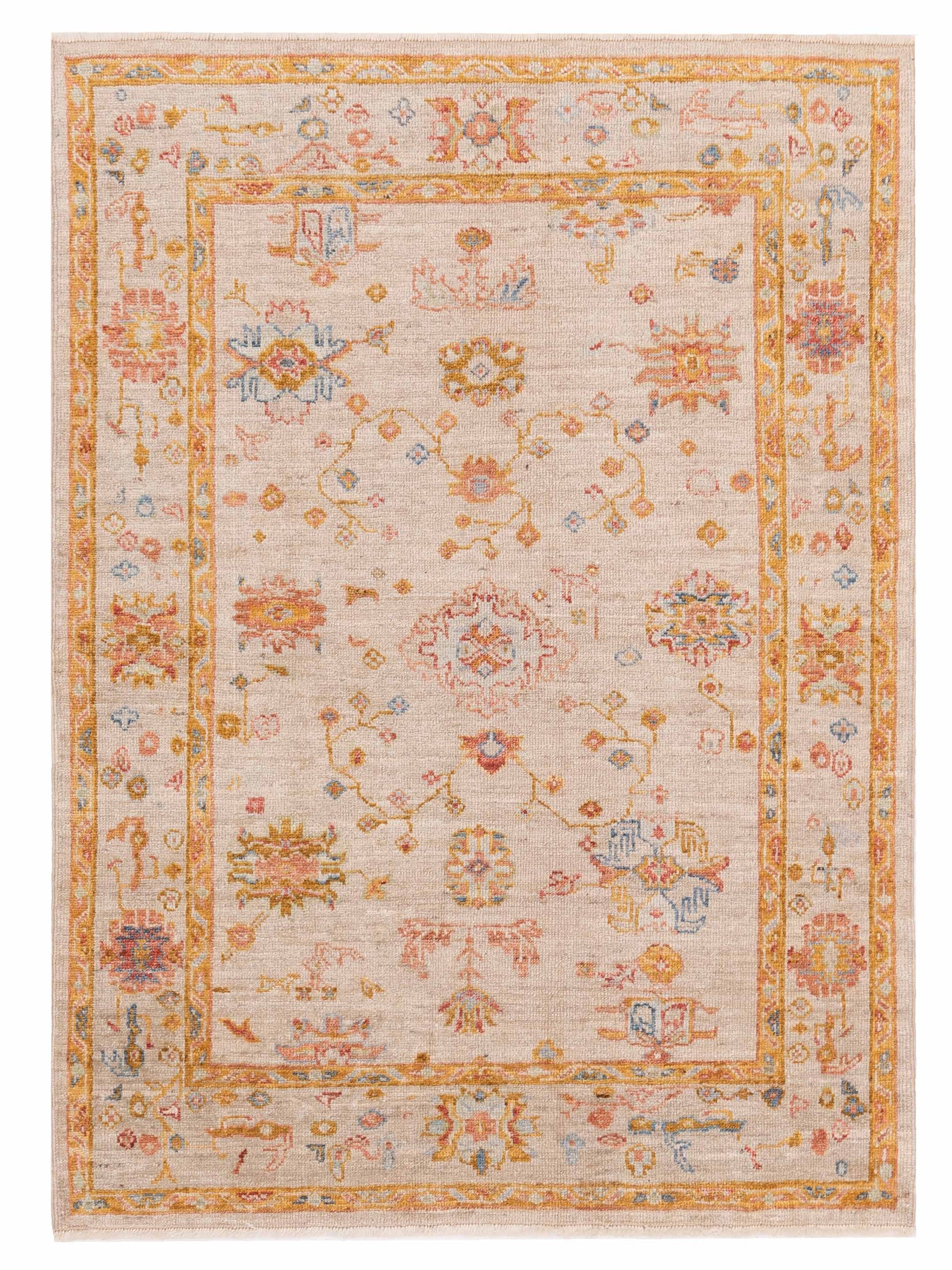 Anadol Angora Oushak  Ivory Ivory Traditional