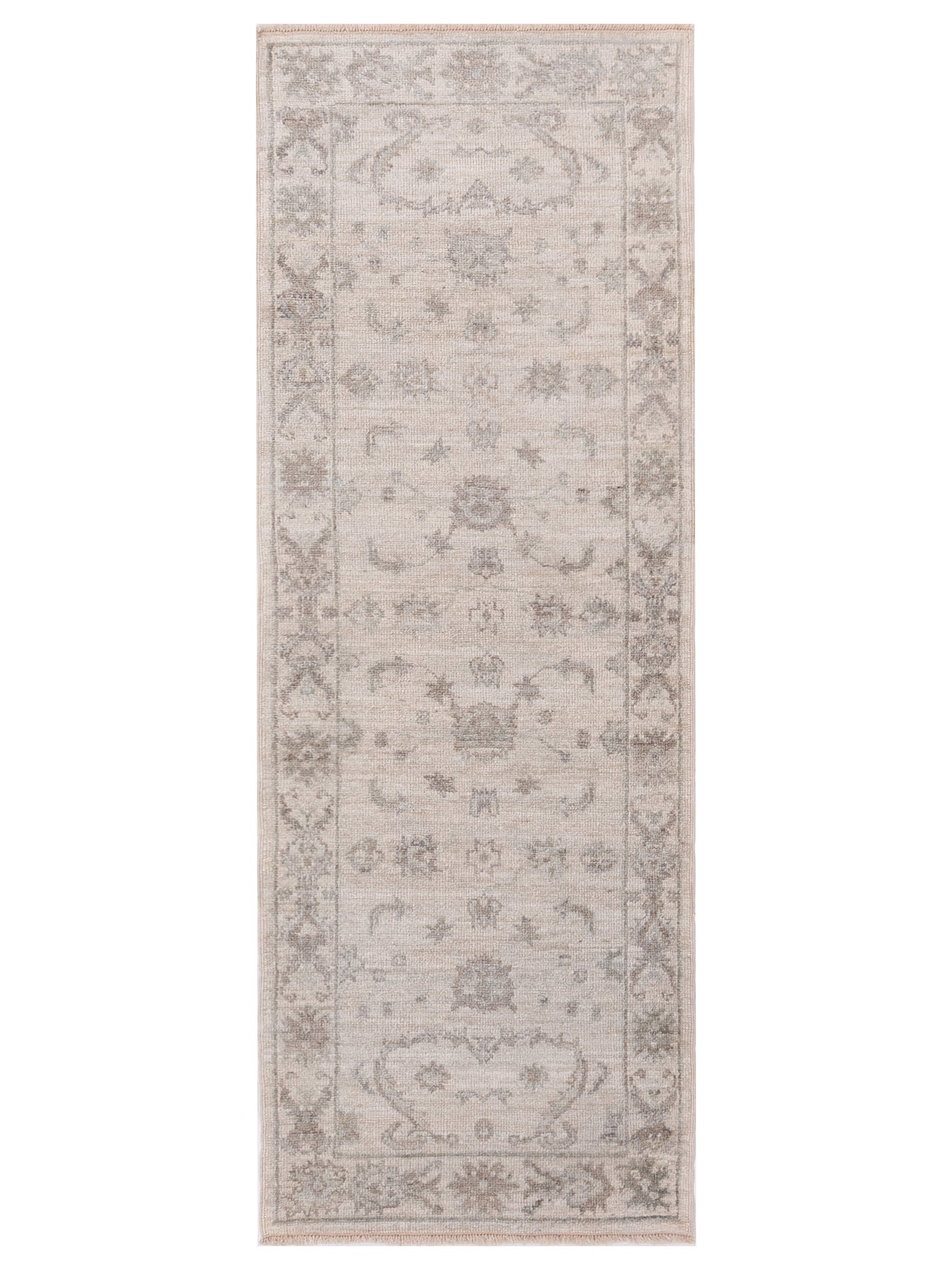 Anadol Angora Oushak  Ivory Ivory Traditional