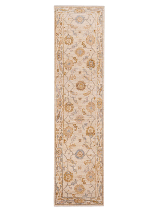 Anadol Angora Oushak  Ivory Ivory Traditional