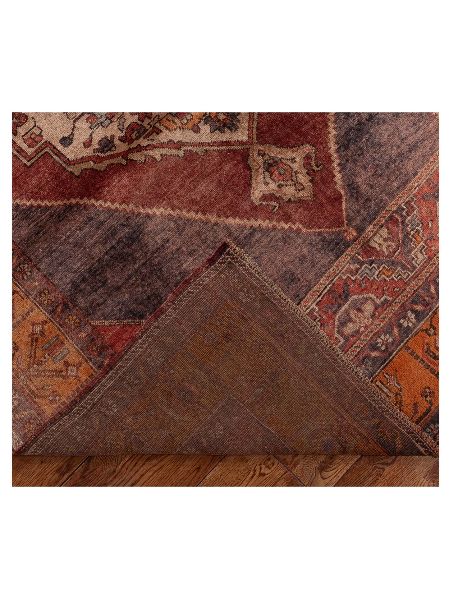 Old Anatolian 154133 Rust Gold 5.8x10.3 Hand Knotted Rug