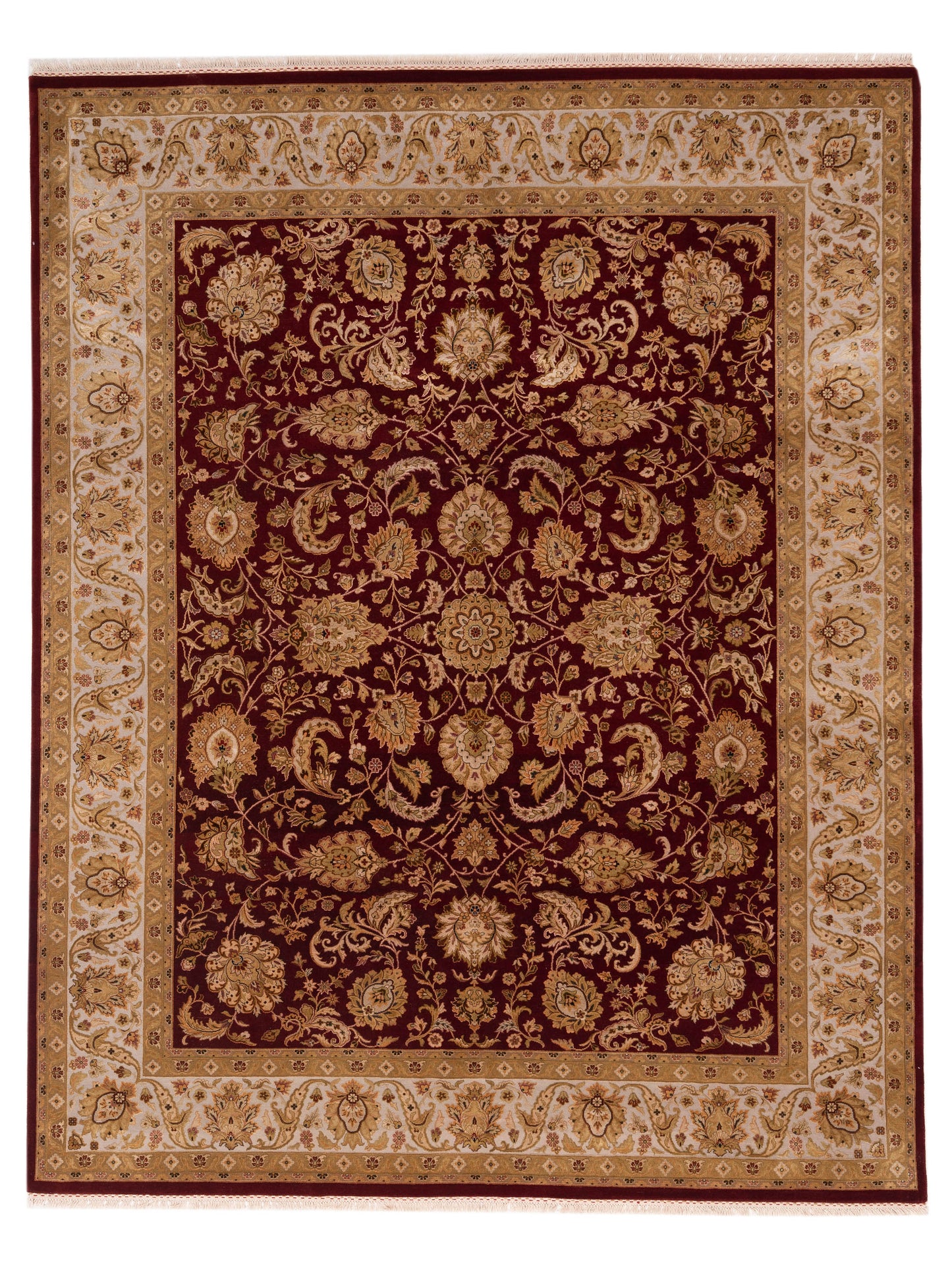 Rajpur Imperial Silk  Ivory Ivory Traditional