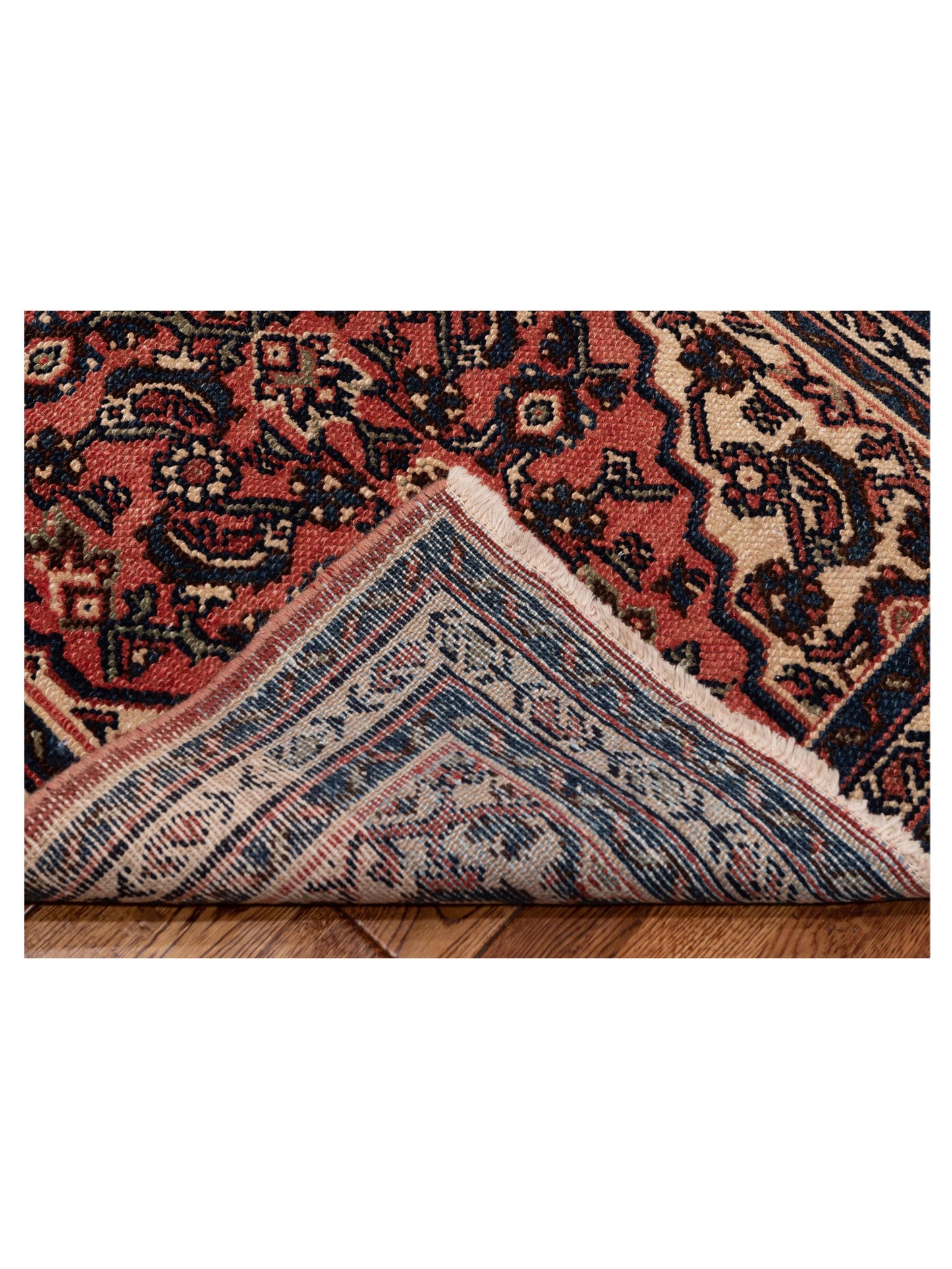 Persian 147752 Pink Ivory 2.7x9.11 Hand Knotted Rug