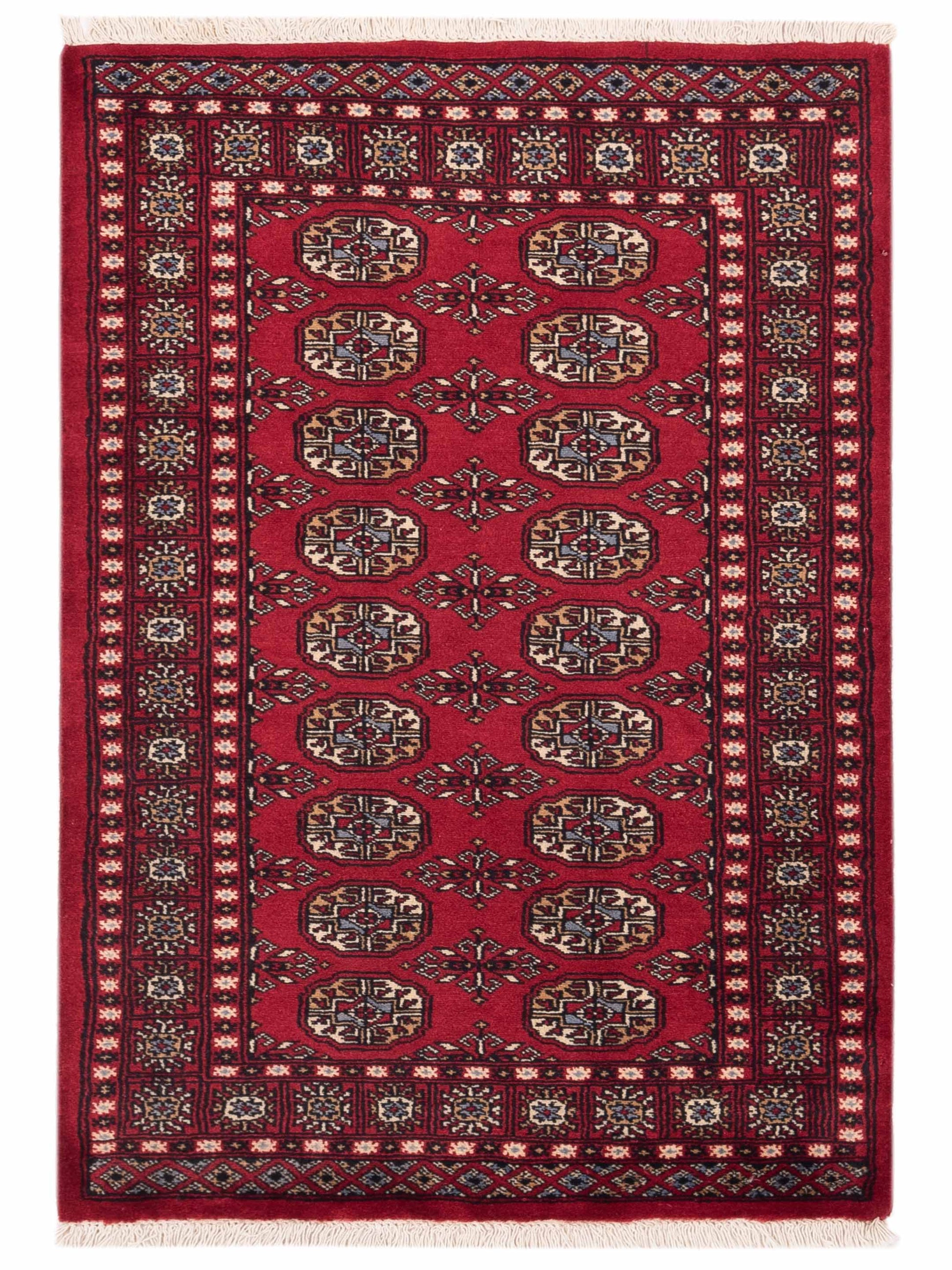 Nomad Bokhara  Red Red Traditional