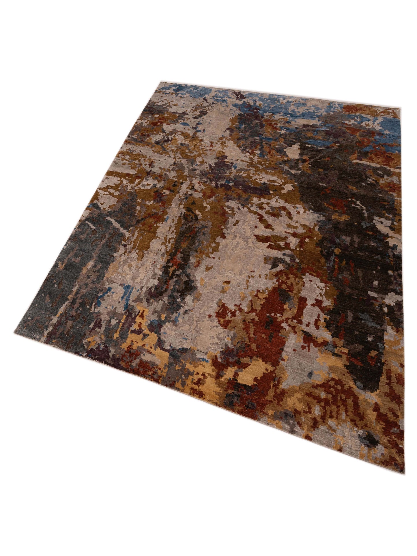 Tibetino 128056 Multi 8.11x119 Hand Knotted Rug