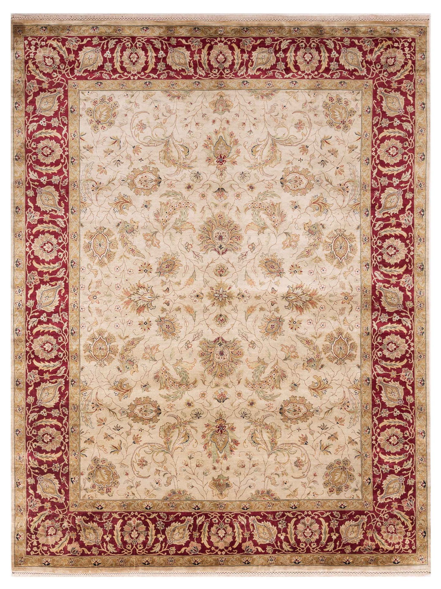 Rajpur Imperial Silk  Ivory Ivory Traditional