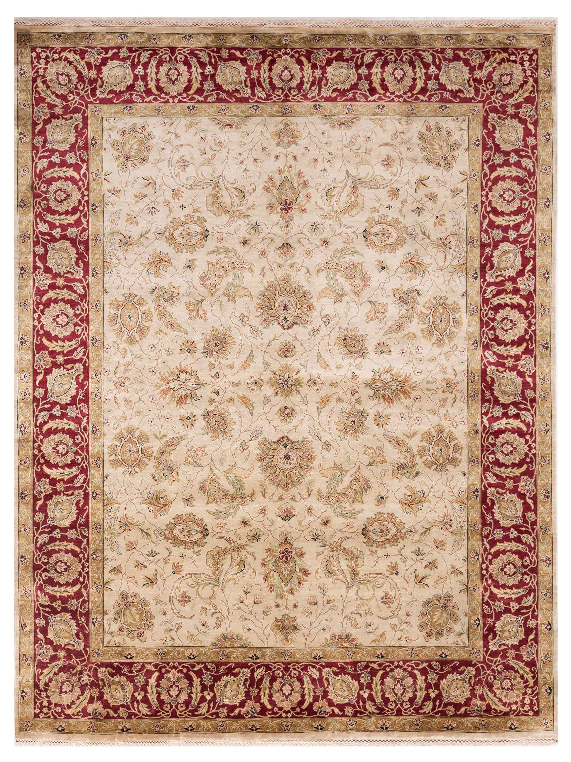 Rajpur Imperial Silk  Ivory Ivory Traditional