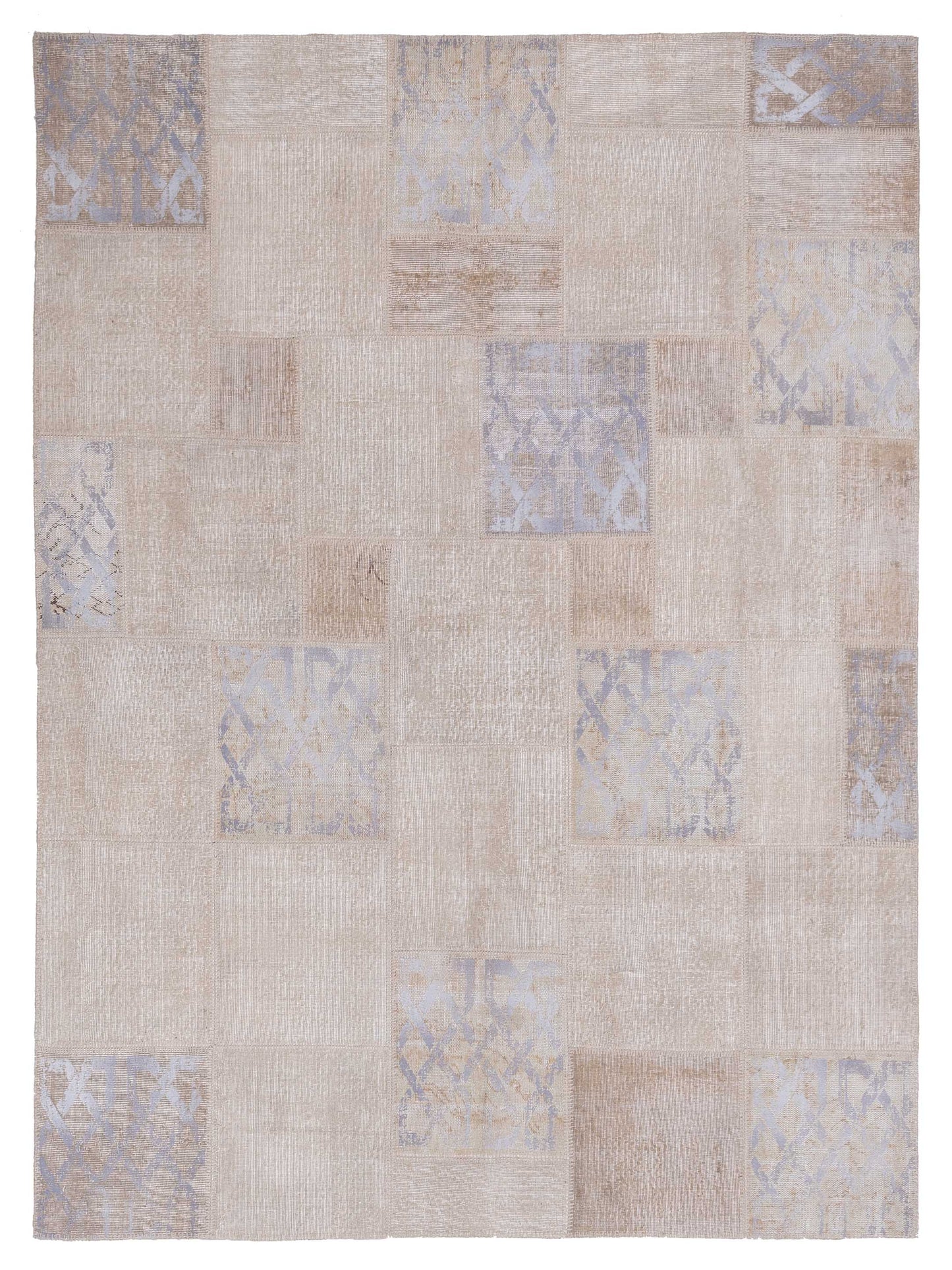 Pasha Turkish Vestige Patchwork  Natural  Contemporary