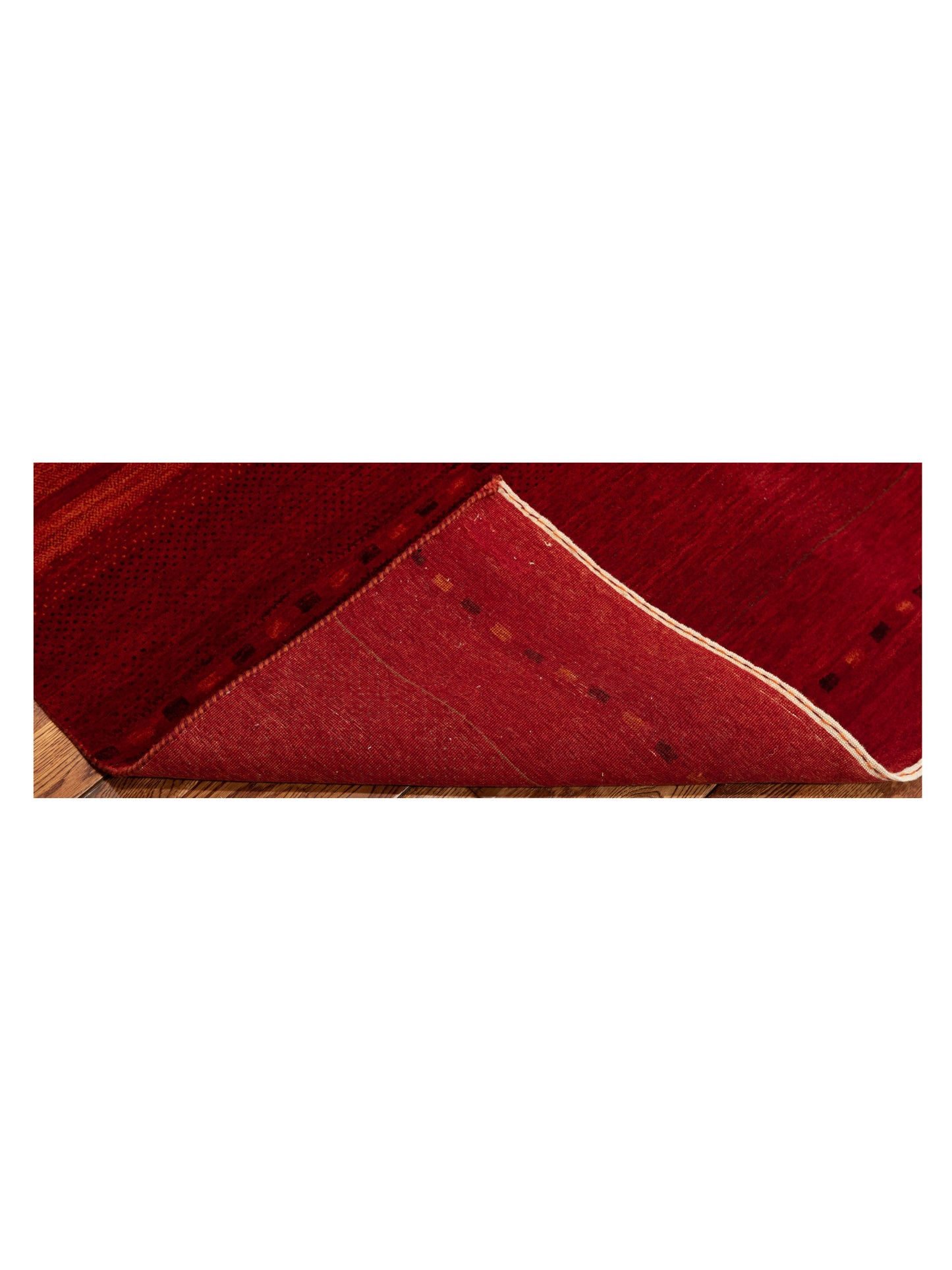 Loribaft 108471 Red 7.10x9.8 Hand Knotted Rug