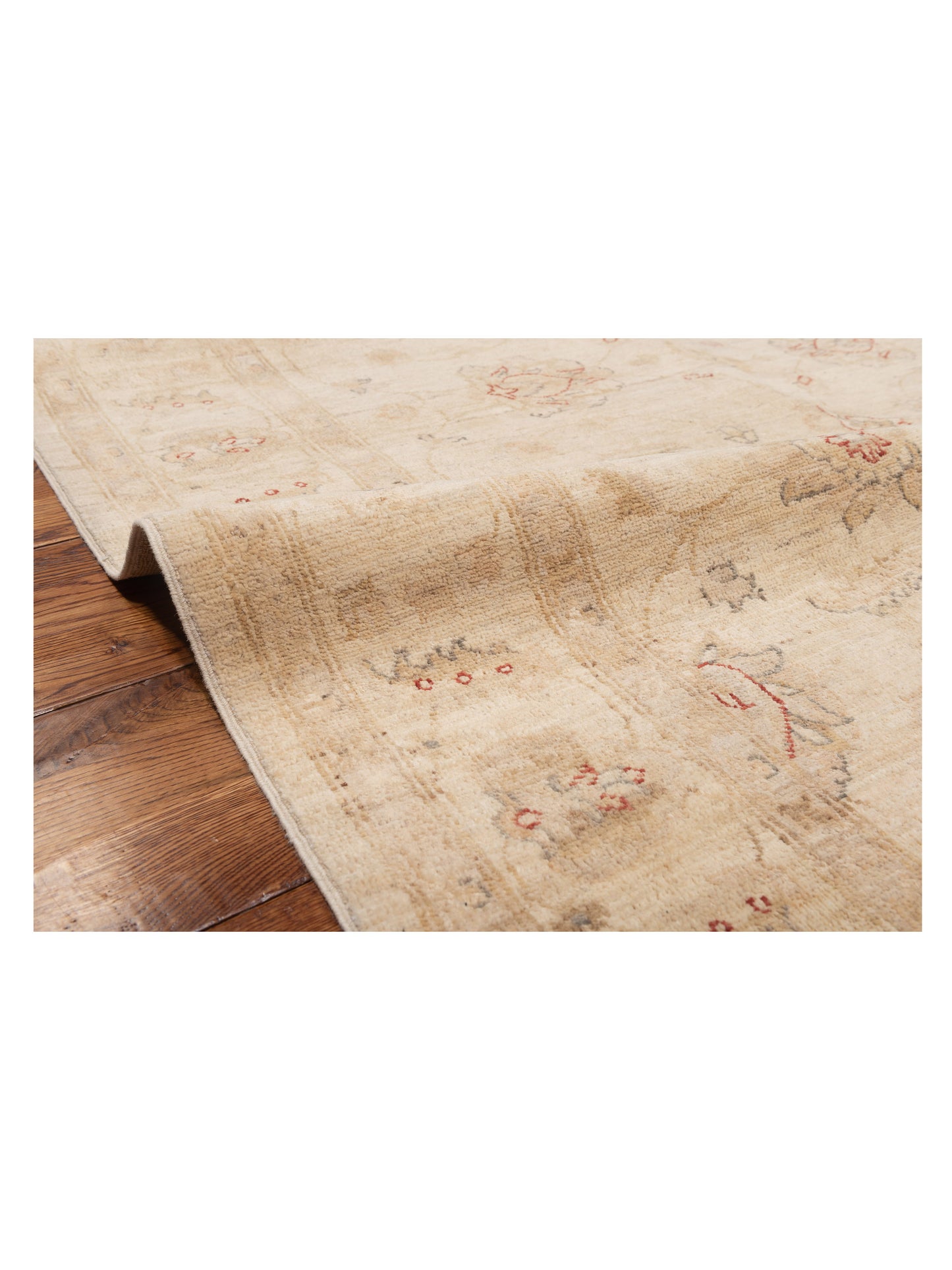 Sultan 119014 Ivory Ivory 5.1x6.8 Hand Knotted Rug