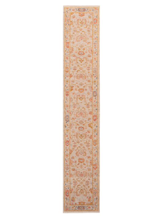 Anadol Angora Oushak  Ivory Ivory Traditional