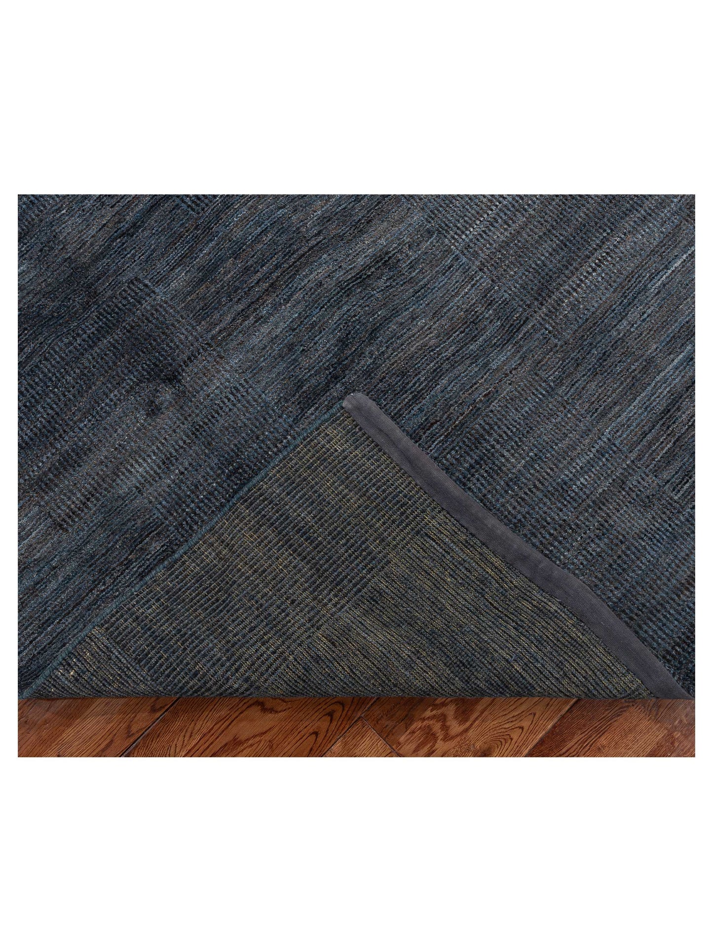 Tibetino 154019 Blue Blue 4.10x7 Hand Knotted Rug