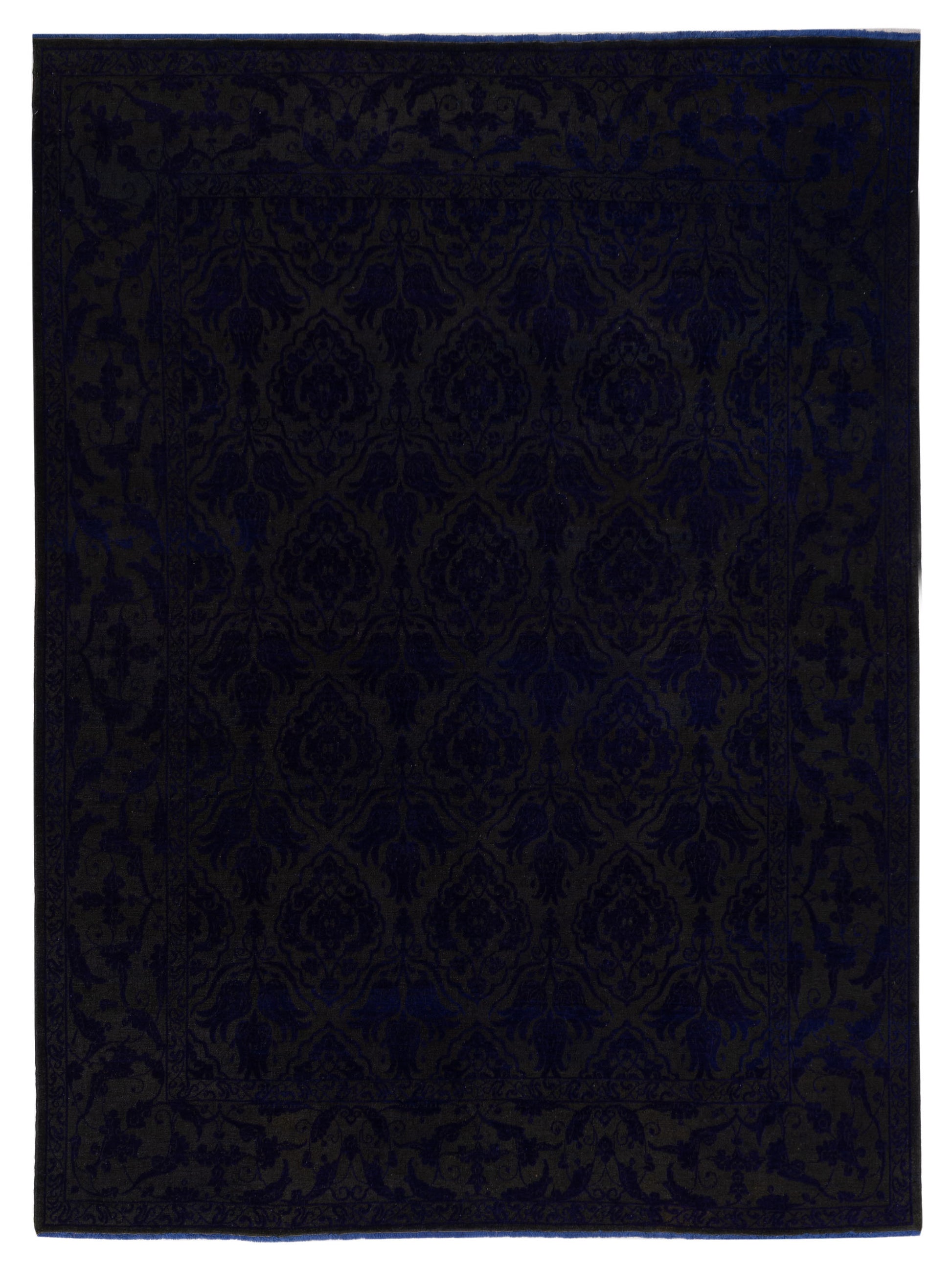 Pasha Color Bouquet  Charcoal Purple Transitional