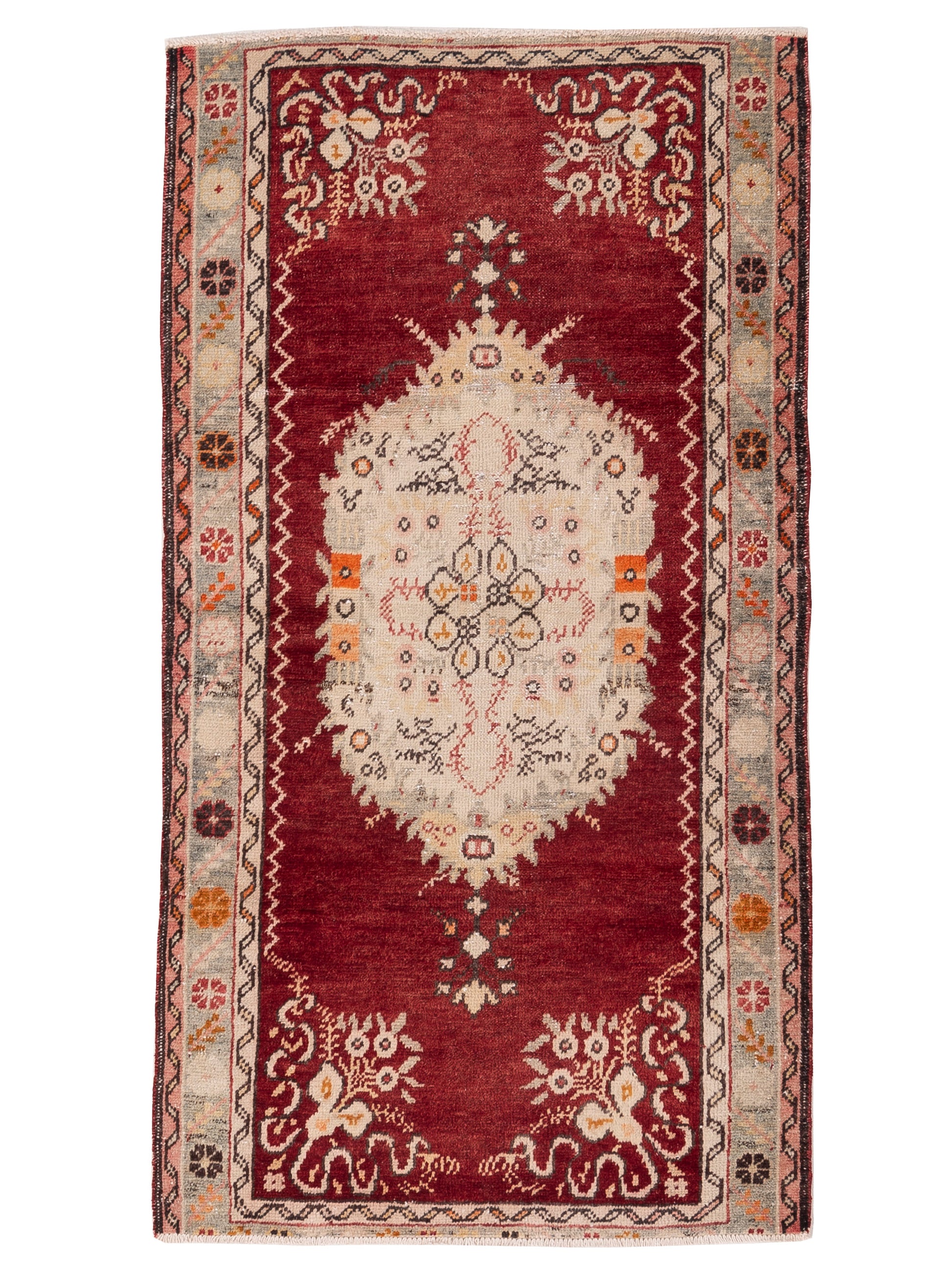 Pasha Old Anatolian  Red Gray Transitional