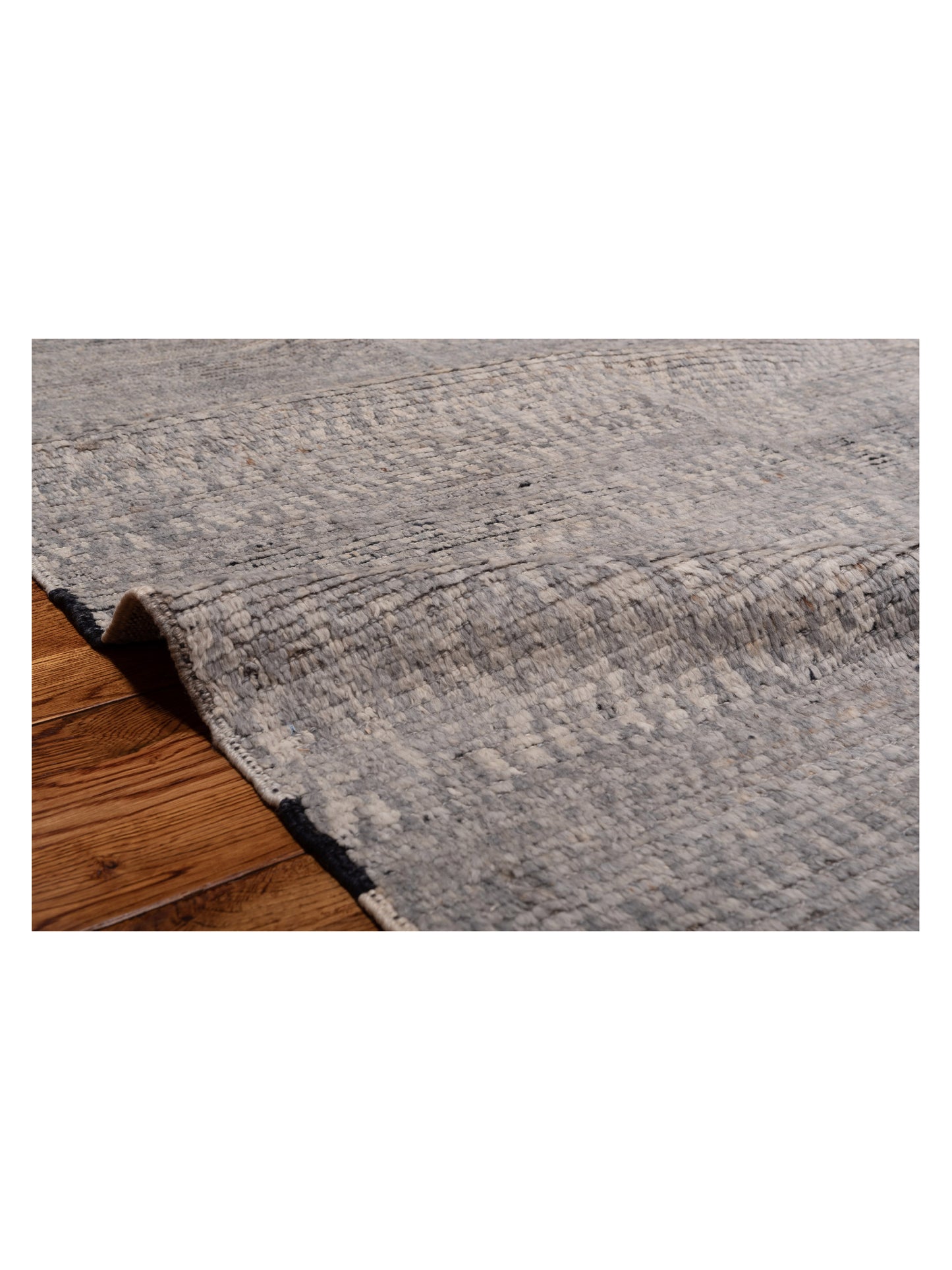 Atlas 149660 Silver Silver 6x8.8 Hand Knotted Rug