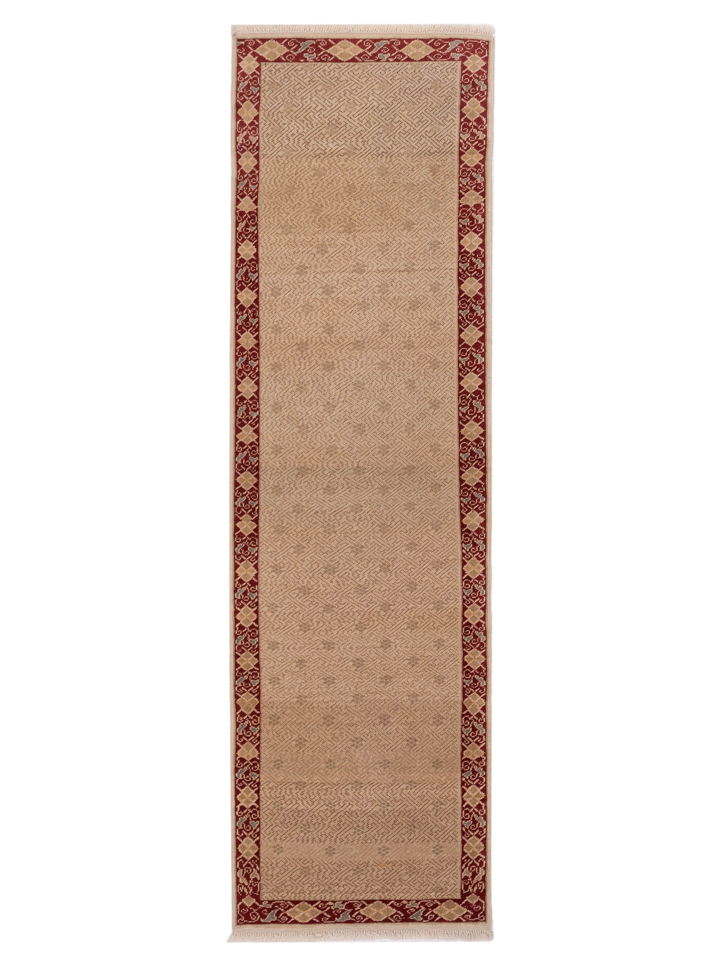 Pasha Antique Loom  Beige Red Transitional