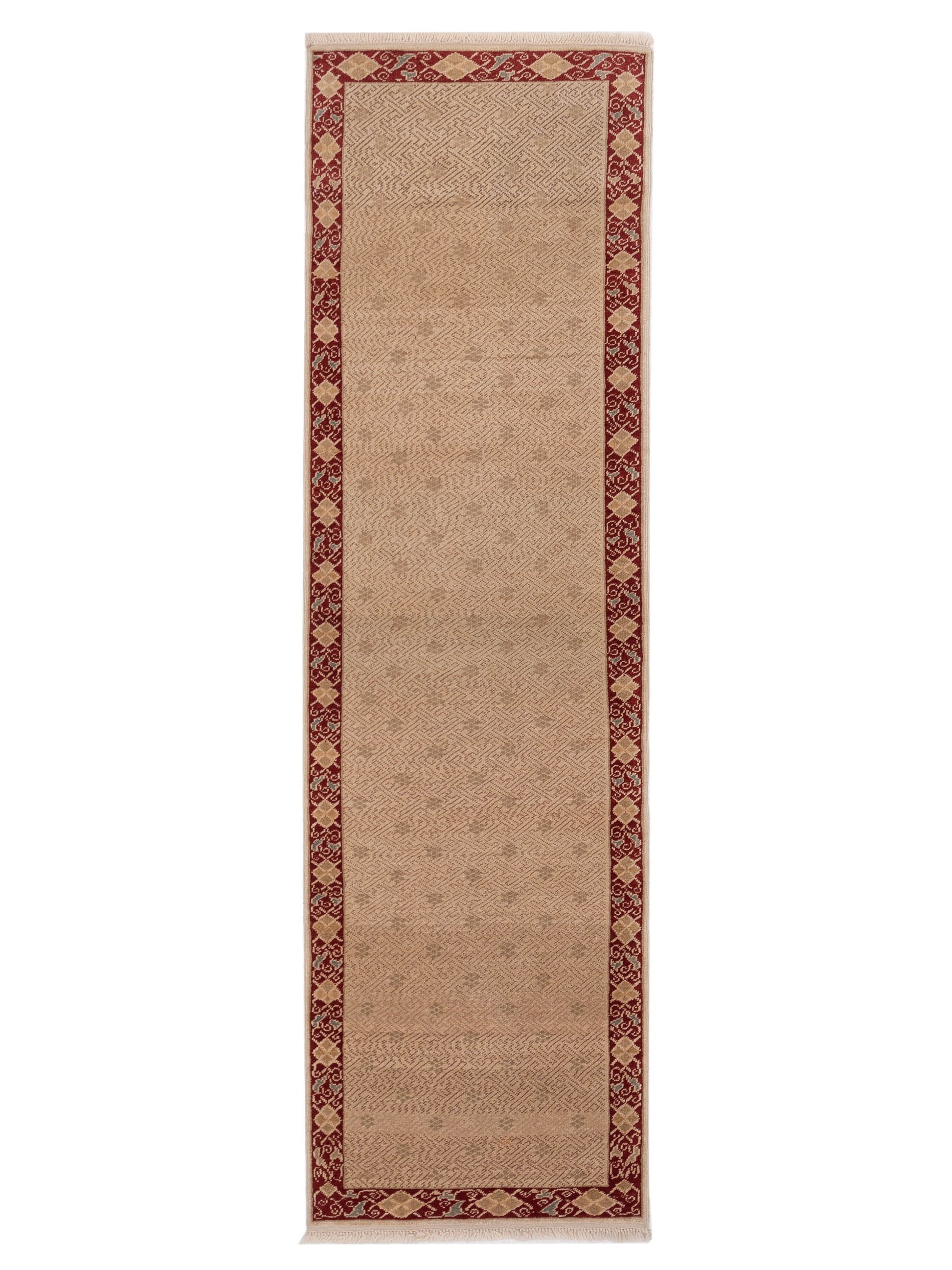 Pasha Antique Loom  Beige Red Transitional