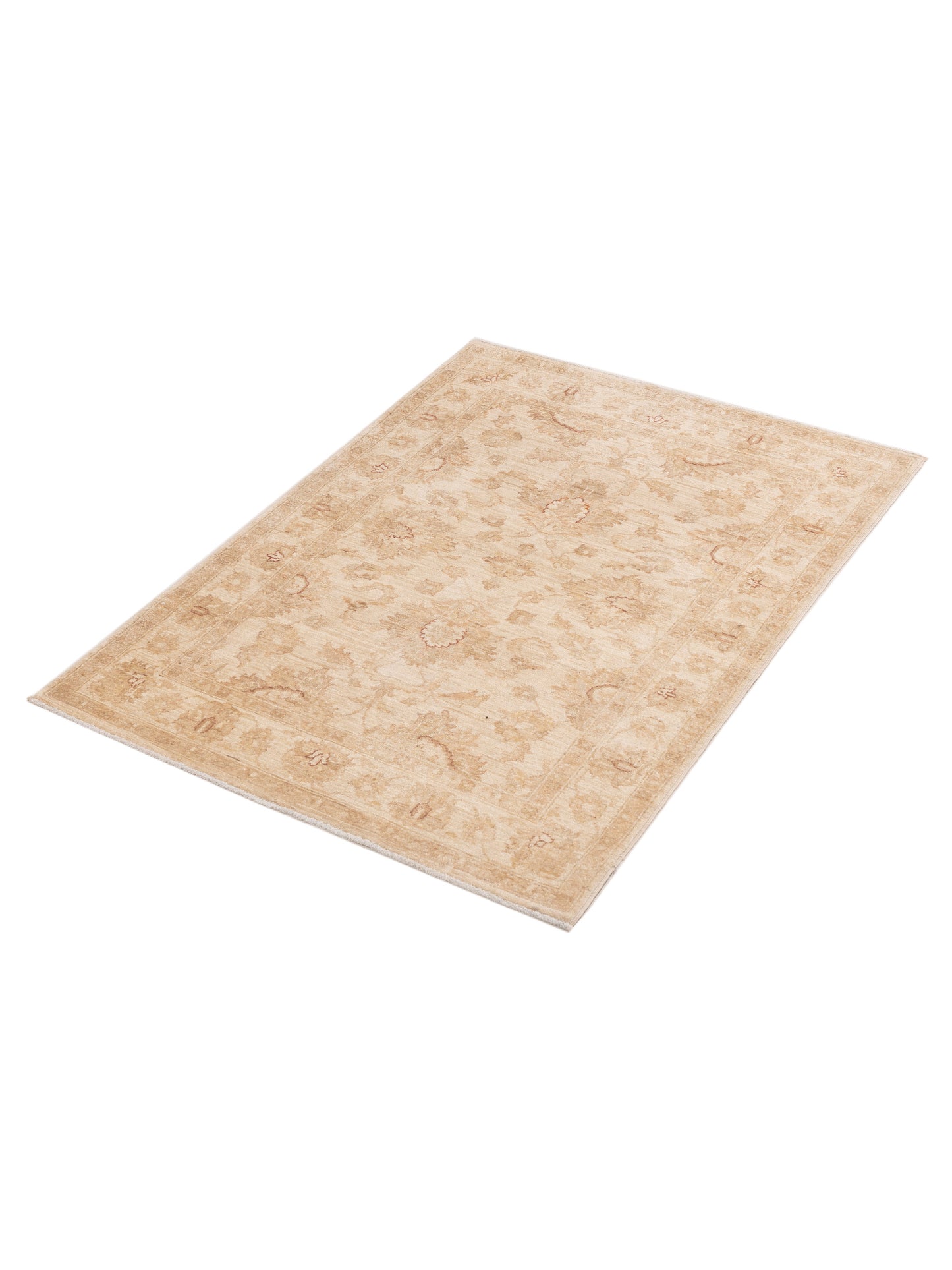 Sultan 115417 Ivory Ivory 4.1x5.8 Hand Knotted Rug