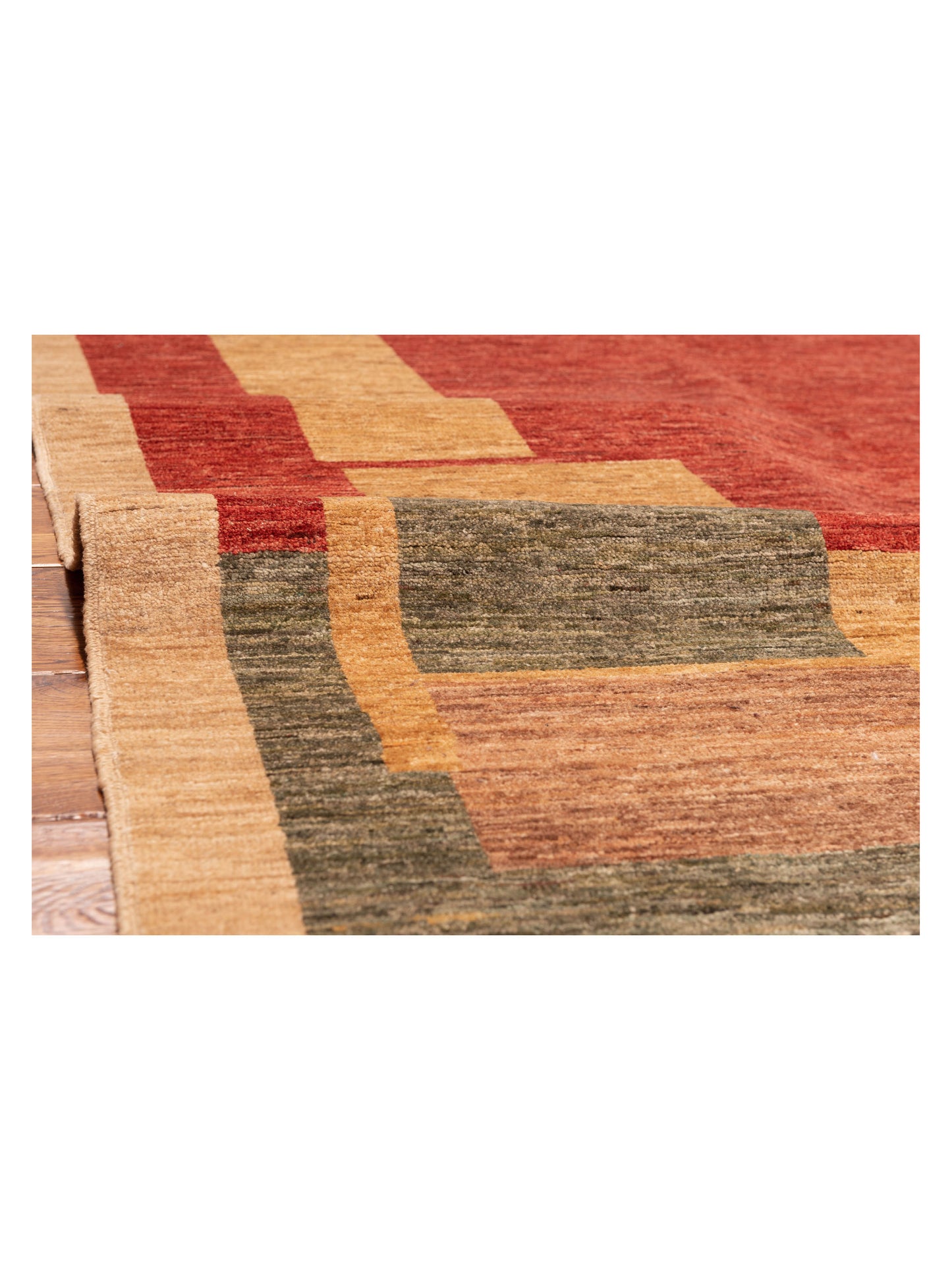 Gabbeh 92374 Multi 5.7x7.7 Hand Knotted Rug