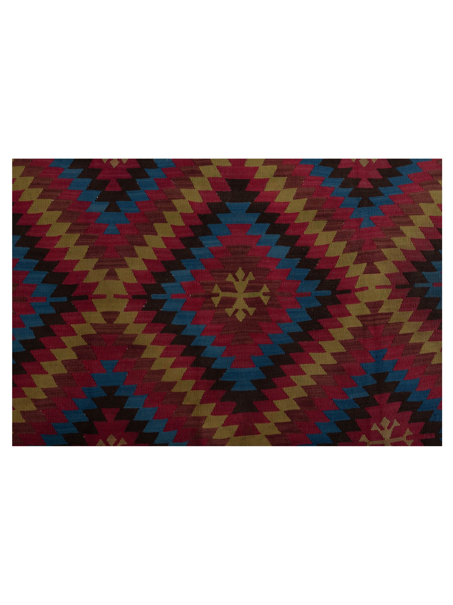 Transilvanian Kilim 52514 Multi 8.11x11.4 Hand Woven Rug