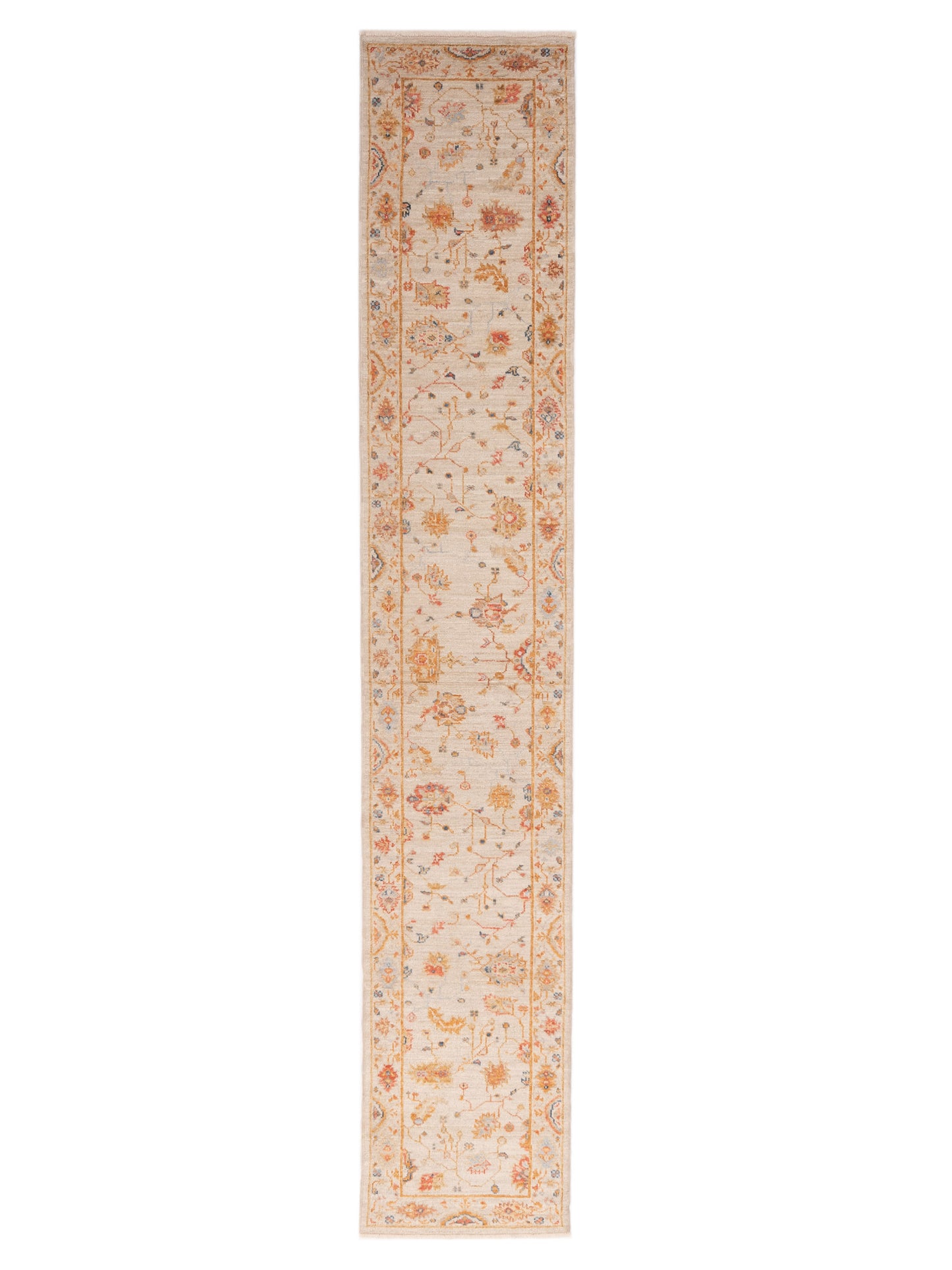 Anadol Angora Oushak  Ivory Ivory Traditional