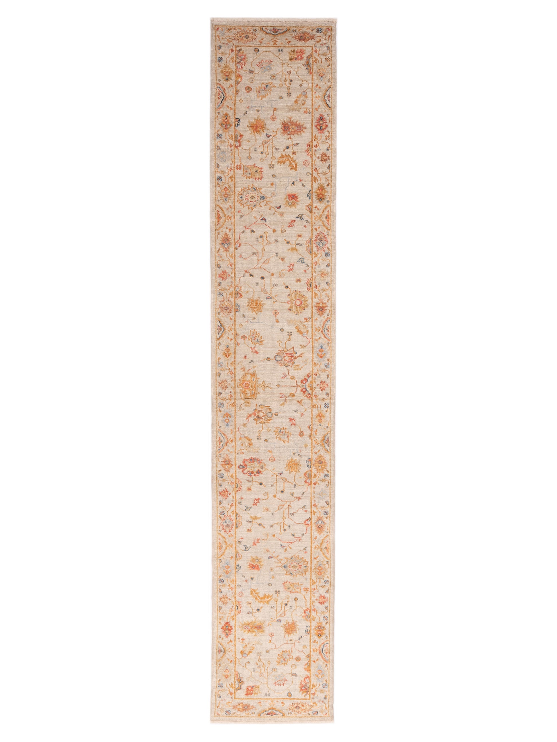 Anadol Angora Oushak  Ivory Ivory Traditional