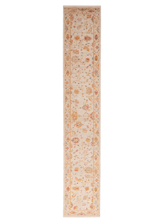 Anadol Angora Oushak  Ivory Ivory Traditional