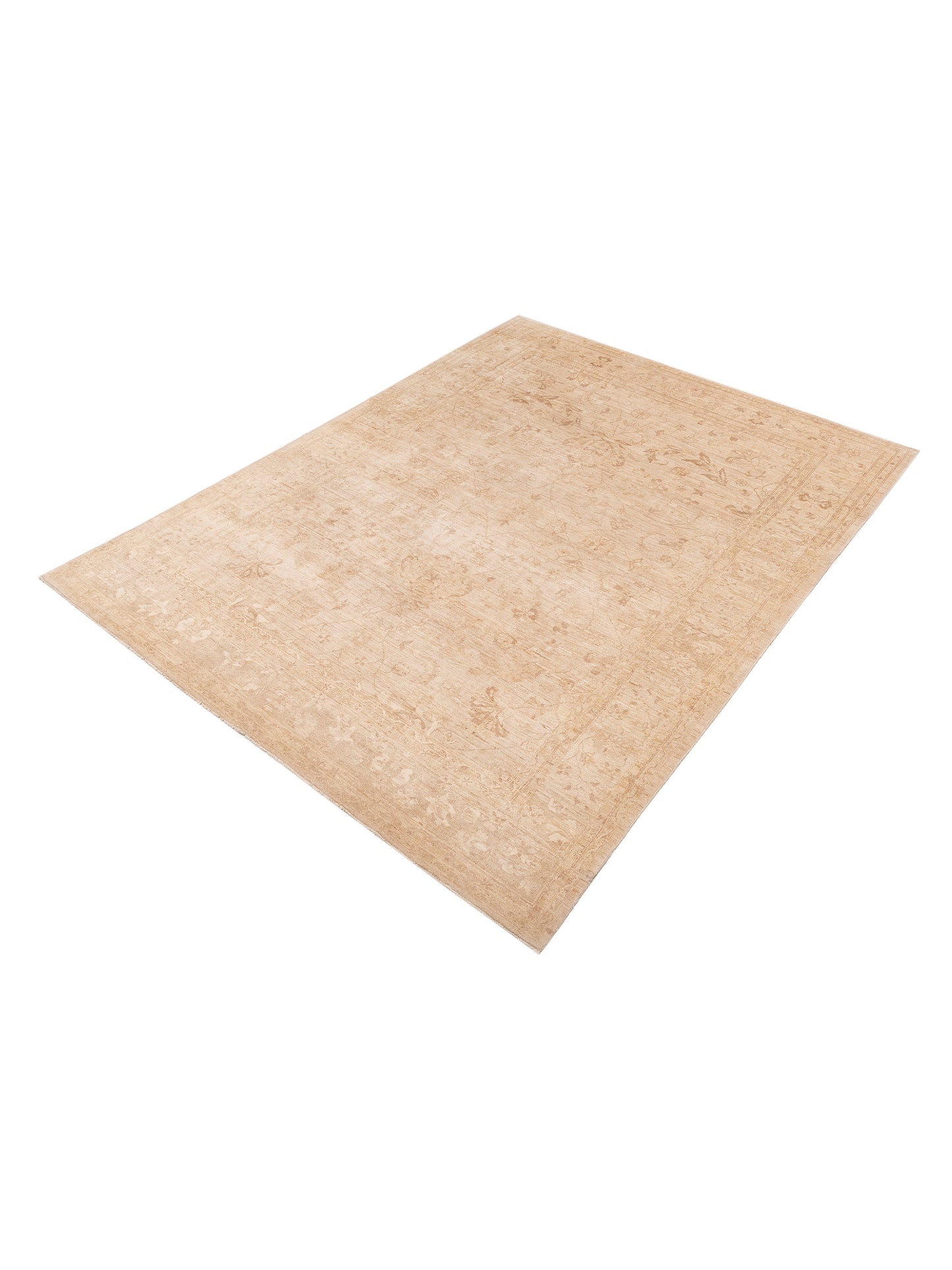 Sultan 82001 Silver Cream 9x11.11 Hand Knotted Rug