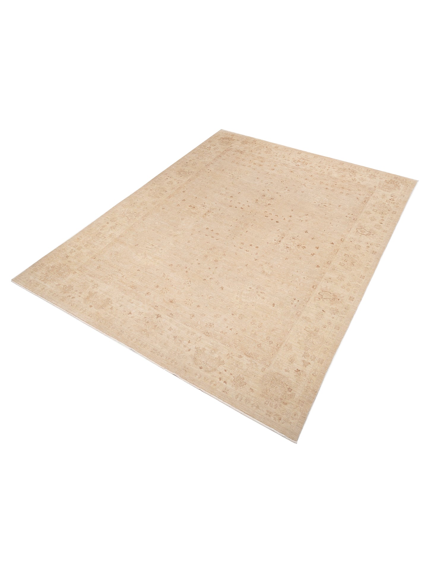 Laila 112485 Silver Cream 11.6x14.1 Hand Knotted Rug