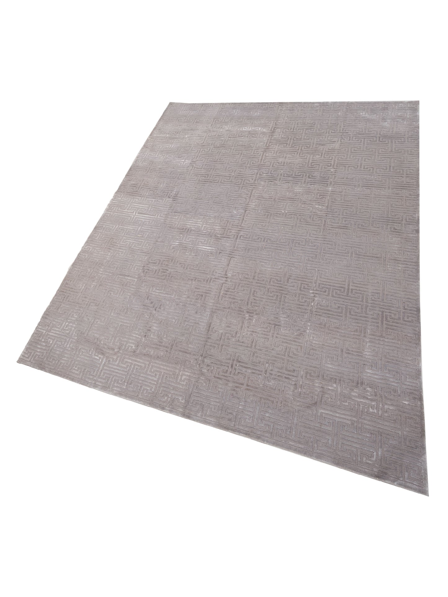 Tibetino 127490 Gray 10x14 Hand Knotted Rug