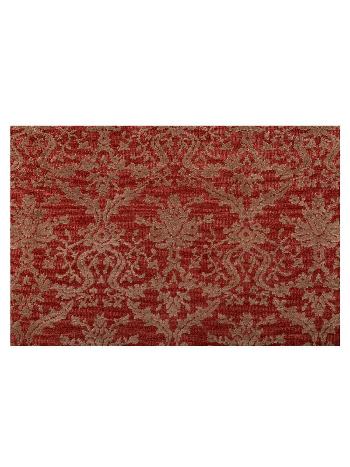 Antique Loom 107924 Red Blue 12.3x14.8 Hand Knotted Rug