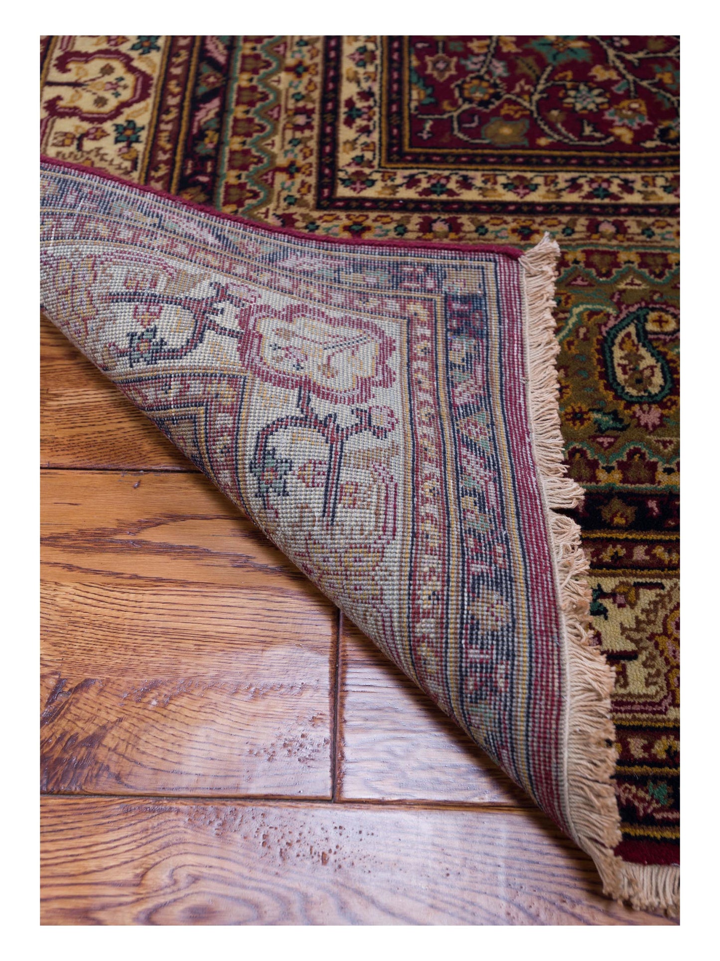 Sivas 115835 Red Ivory 4x6 Hand Knotted Rug