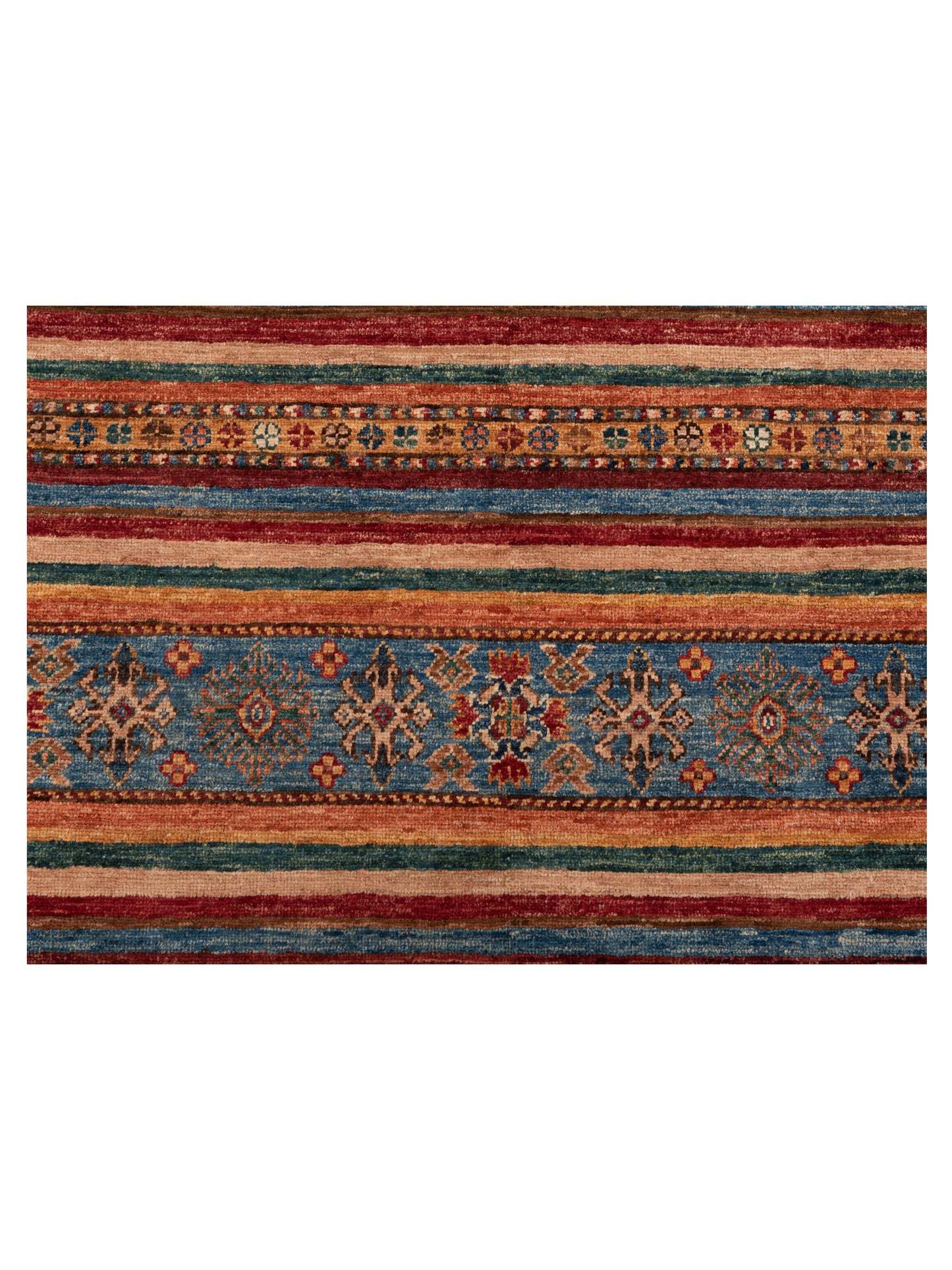 Khorjin 148783 Multi Multi 3.5x5.3 Hand Knotted Rug