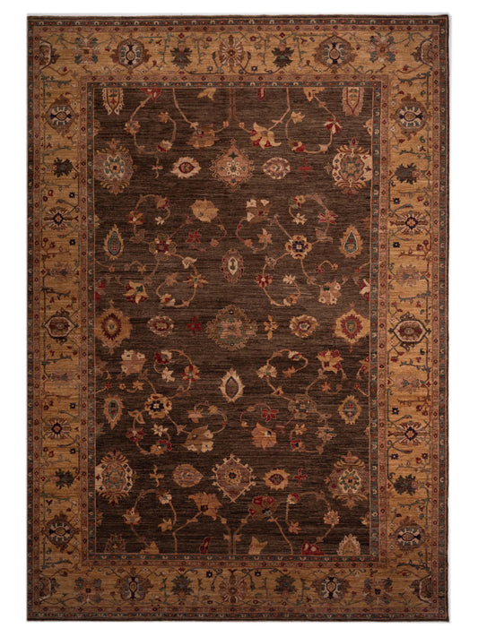 Pasha Elvan  Dark Brown Gold Traditional