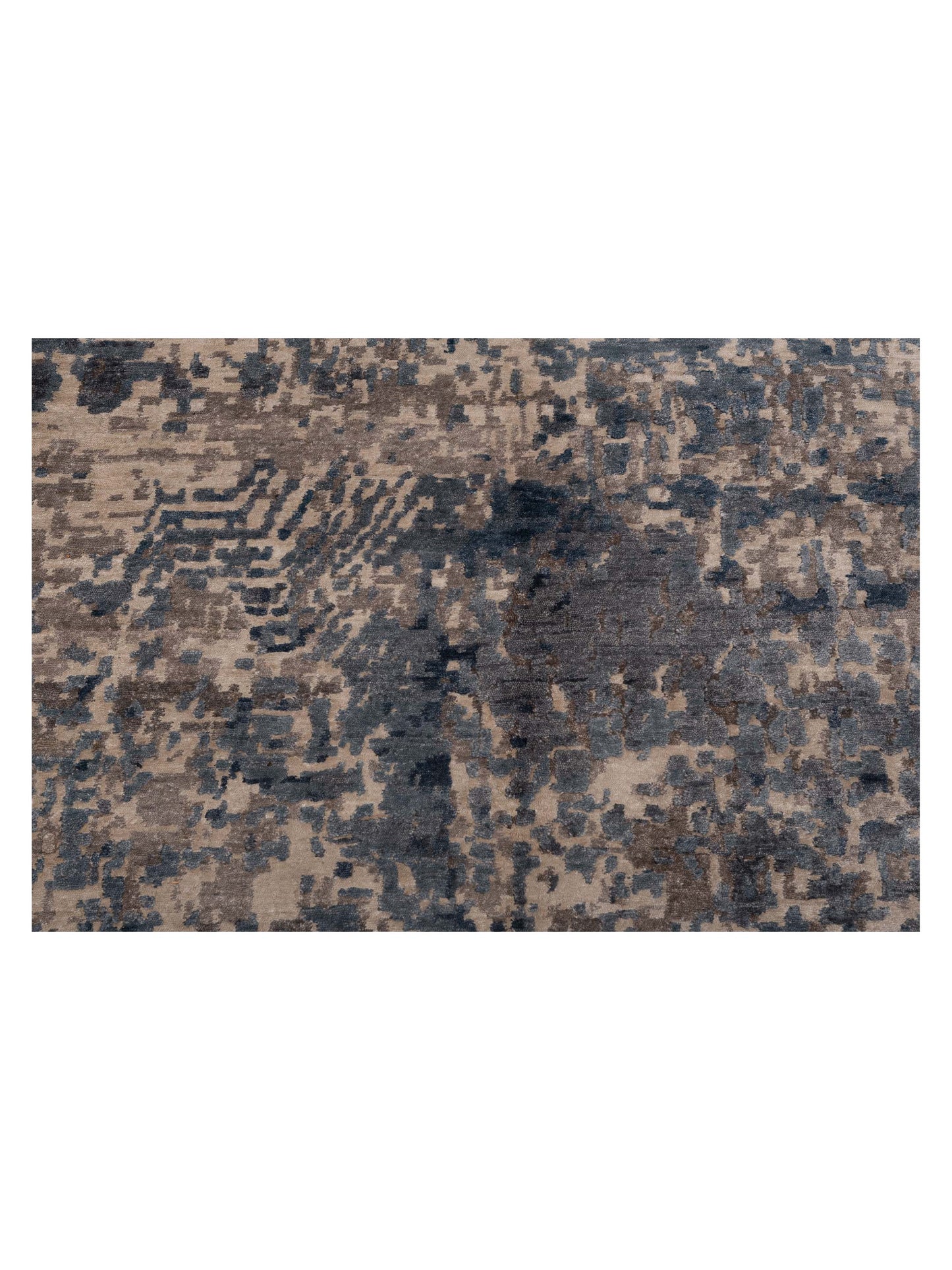 Tibetino 129526 Silver 9.10x13.6 Hand Knotted Rug