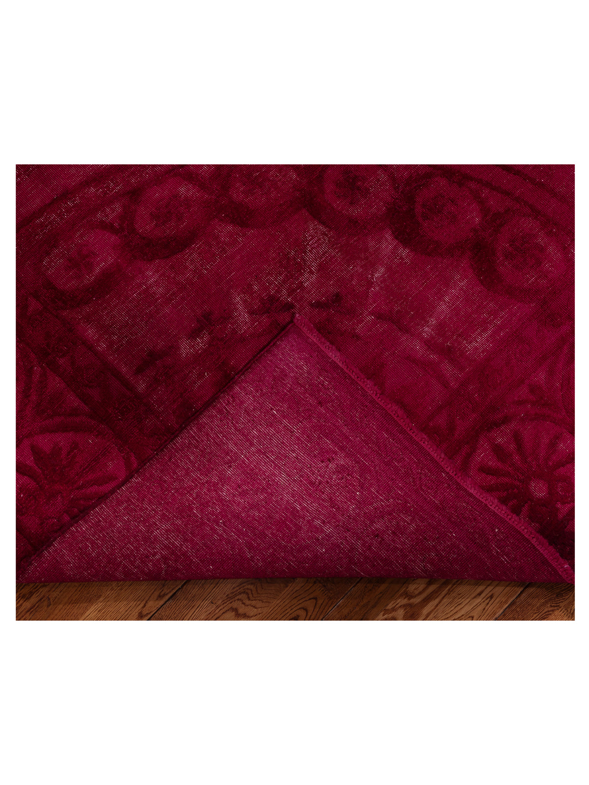 Vintage 150813 Red 11.11x14.9 Hand Knotted Rug