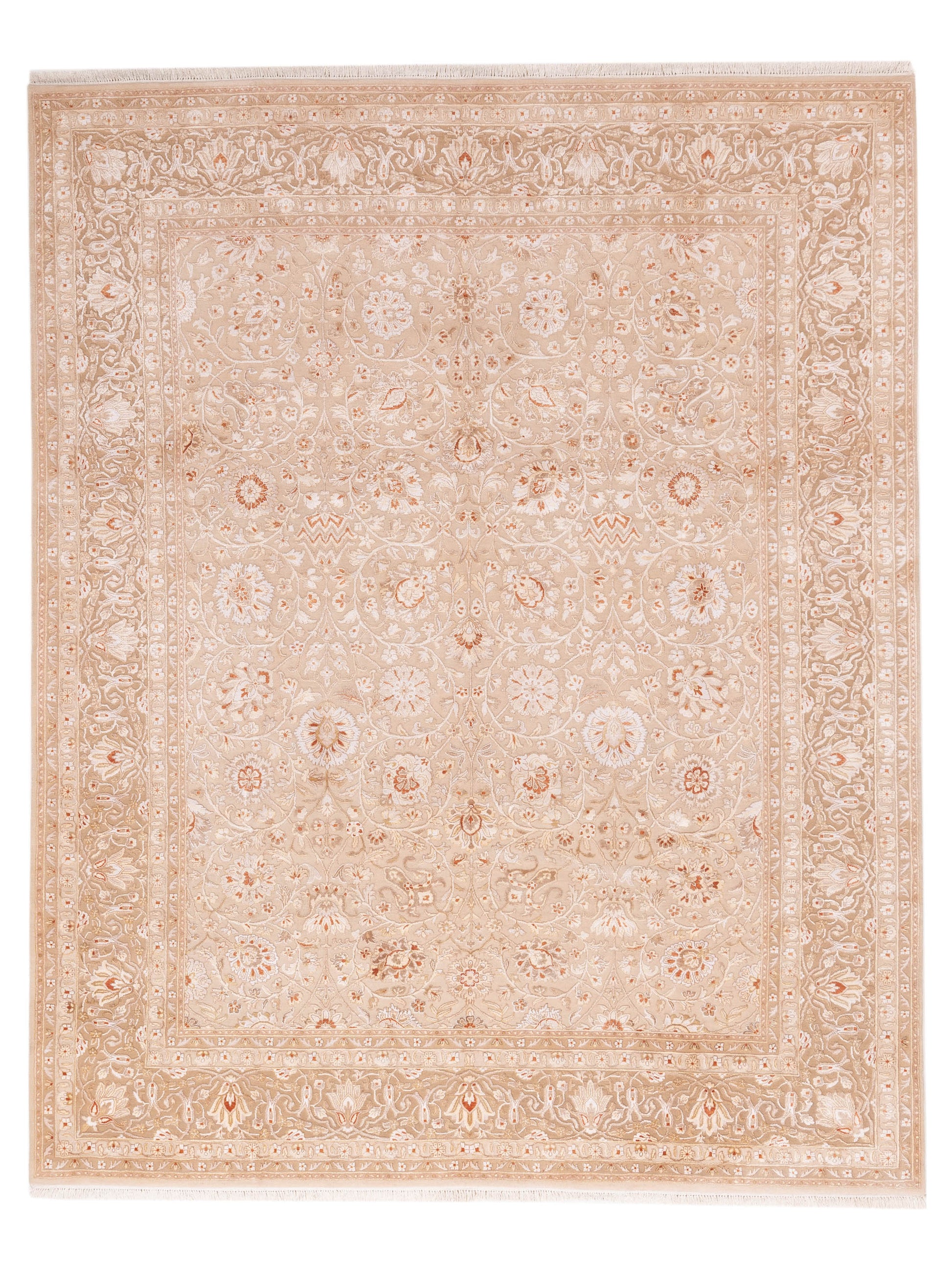 Rajpur Imperial Silk  Cream Gold Traditional
