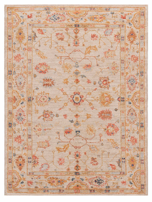 Anadol Angora Oushak  Ivory Ivory Traditional