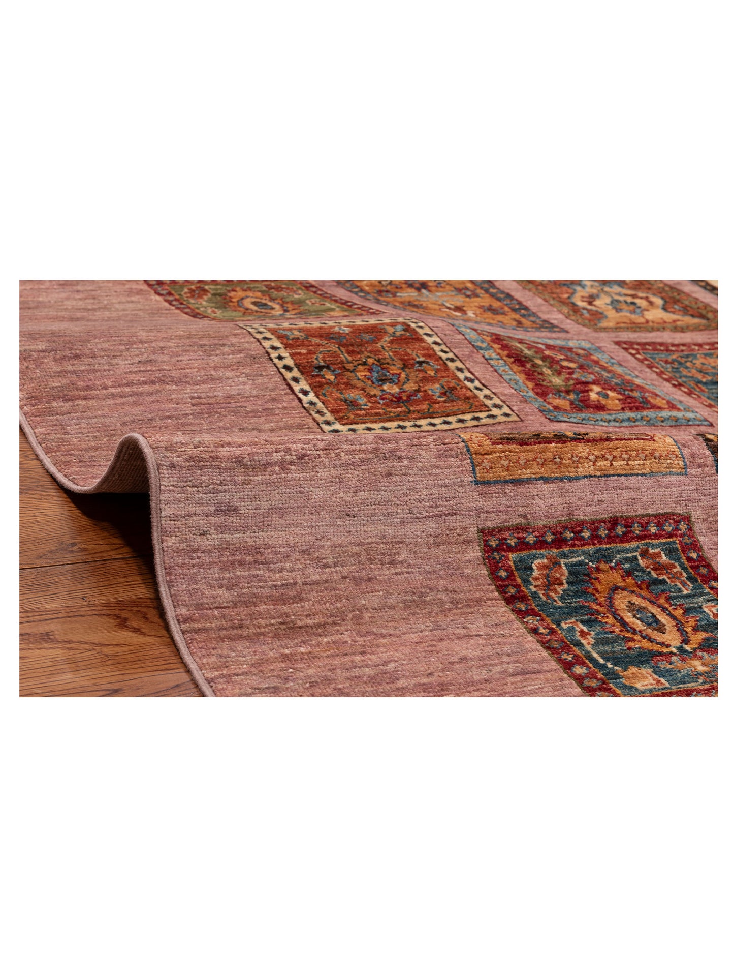 Khorjin 151959 Multi Multi 6.6x9.8 Hand Knotted Rug