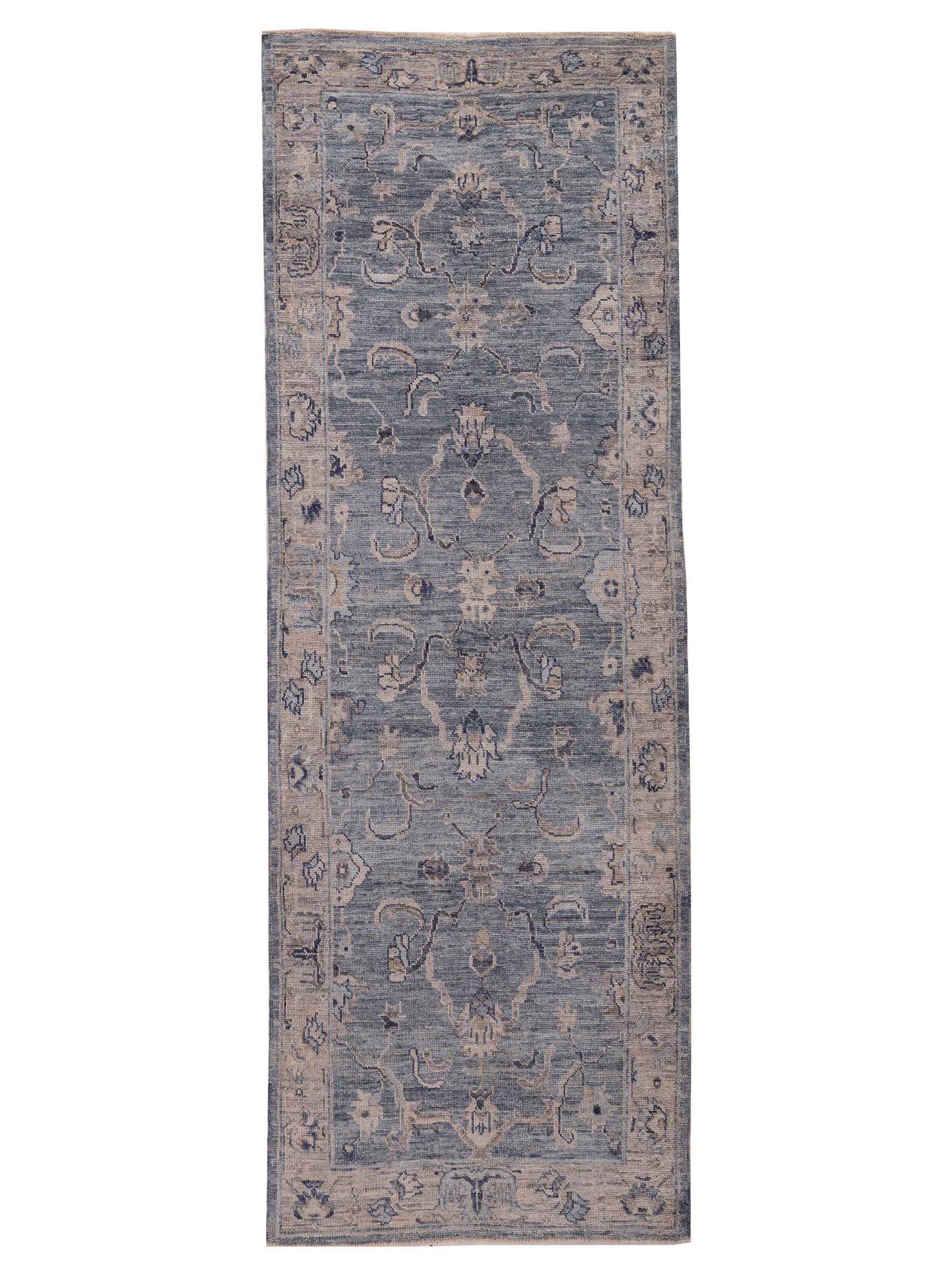Anadol Angora Oushak  Blue Gray Traditional