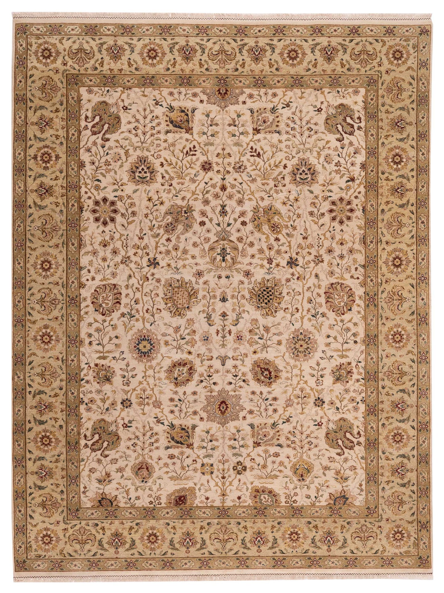 Rajpur Platinum  Ivory Gold Traditional