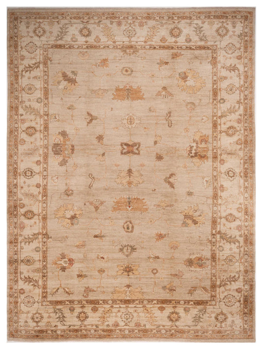 Anadol Angora Oushak  Silver Ivory Traditional