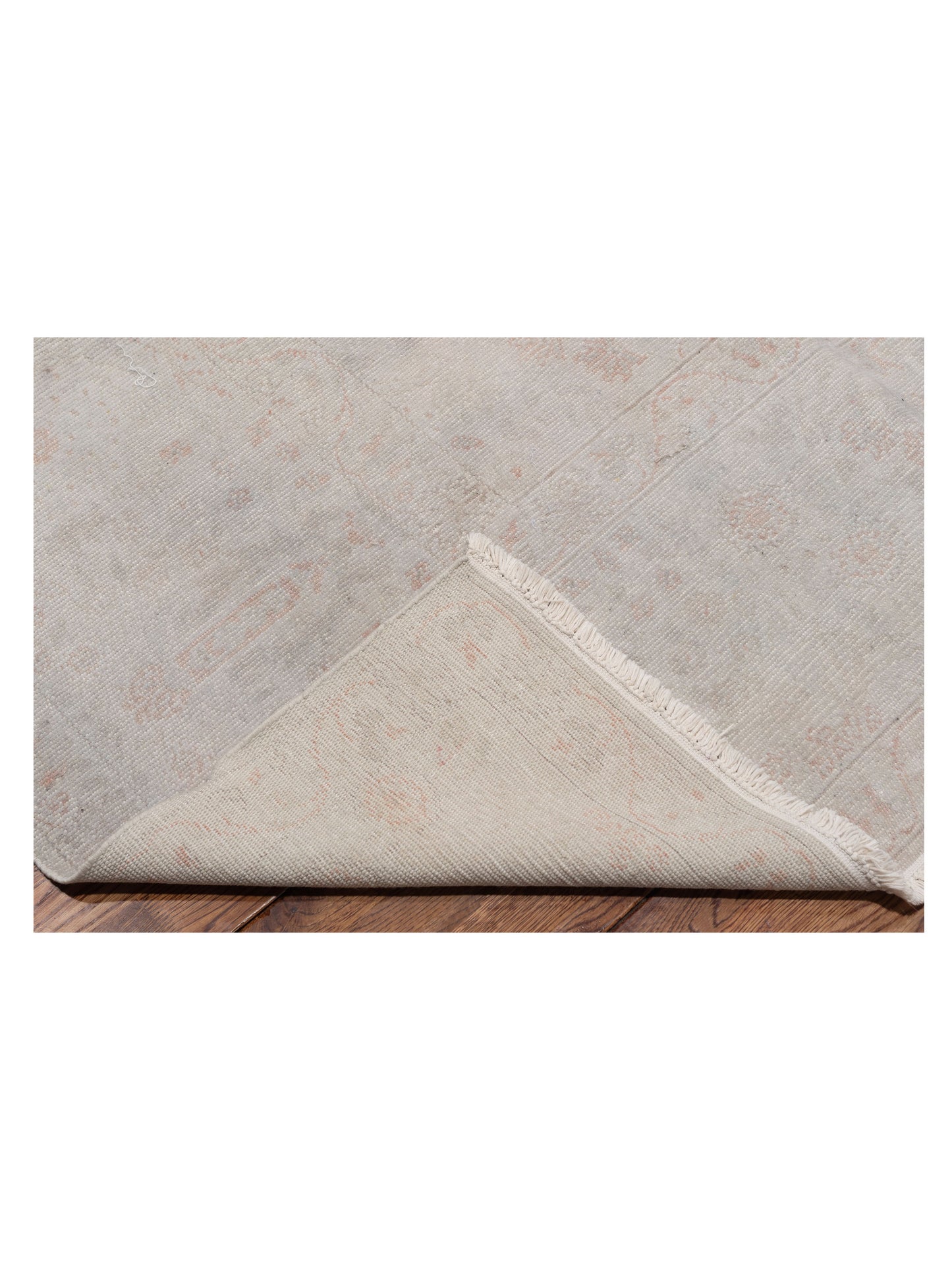 Vintage 107435 Silver 8.11x11.4 Hand Knotted Rug