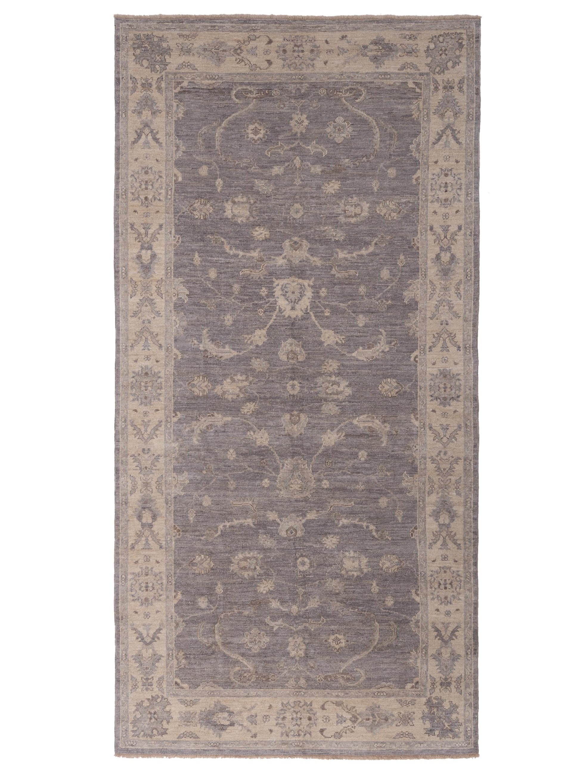 Anadol Angora Oushak  Gray Ivory Traditional