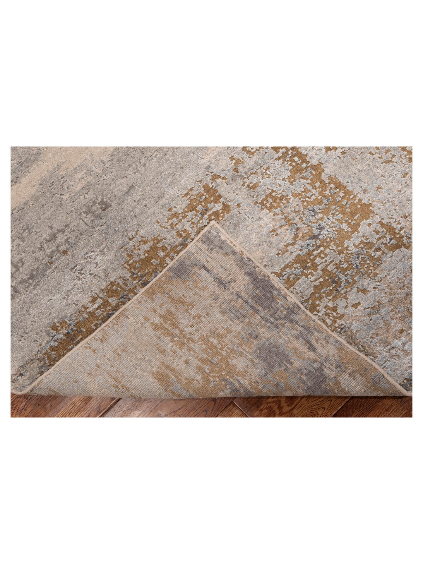 Tibetino 152944 Light Gray 8x10  Hand Knotted Rug